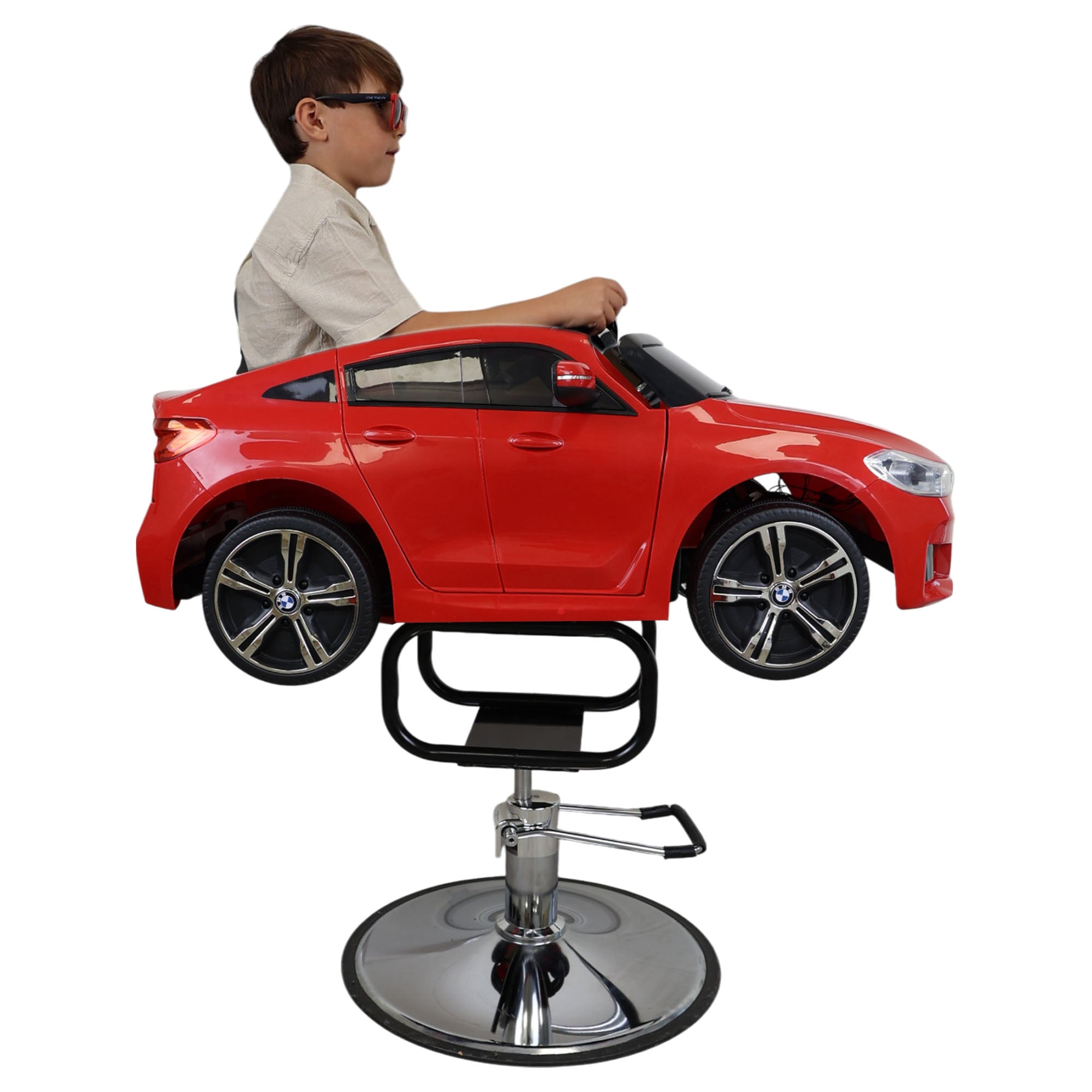 Kids Barber Chairs - Luxury GT Coupe Red