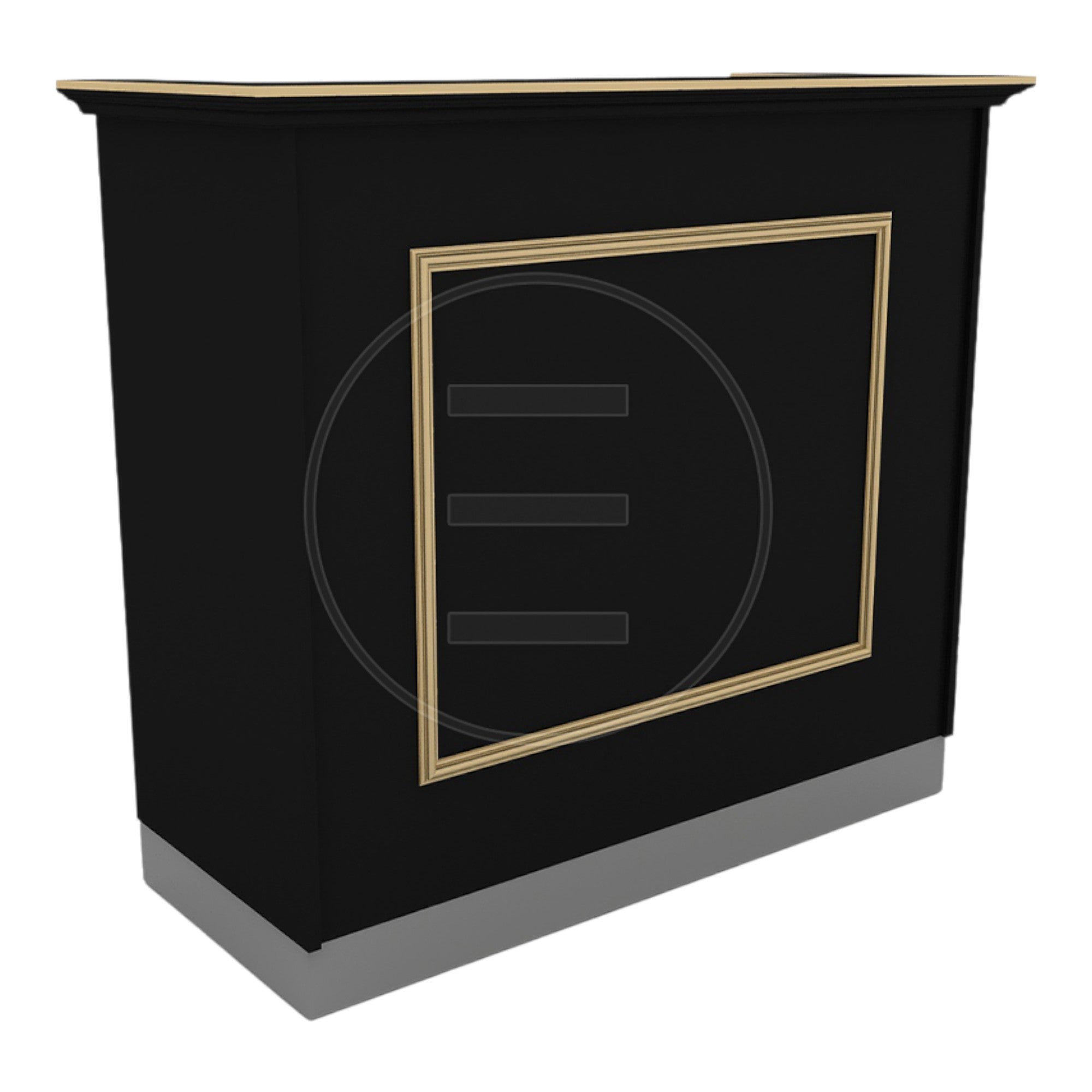 Alpeda - Classico Gold Reception Desk