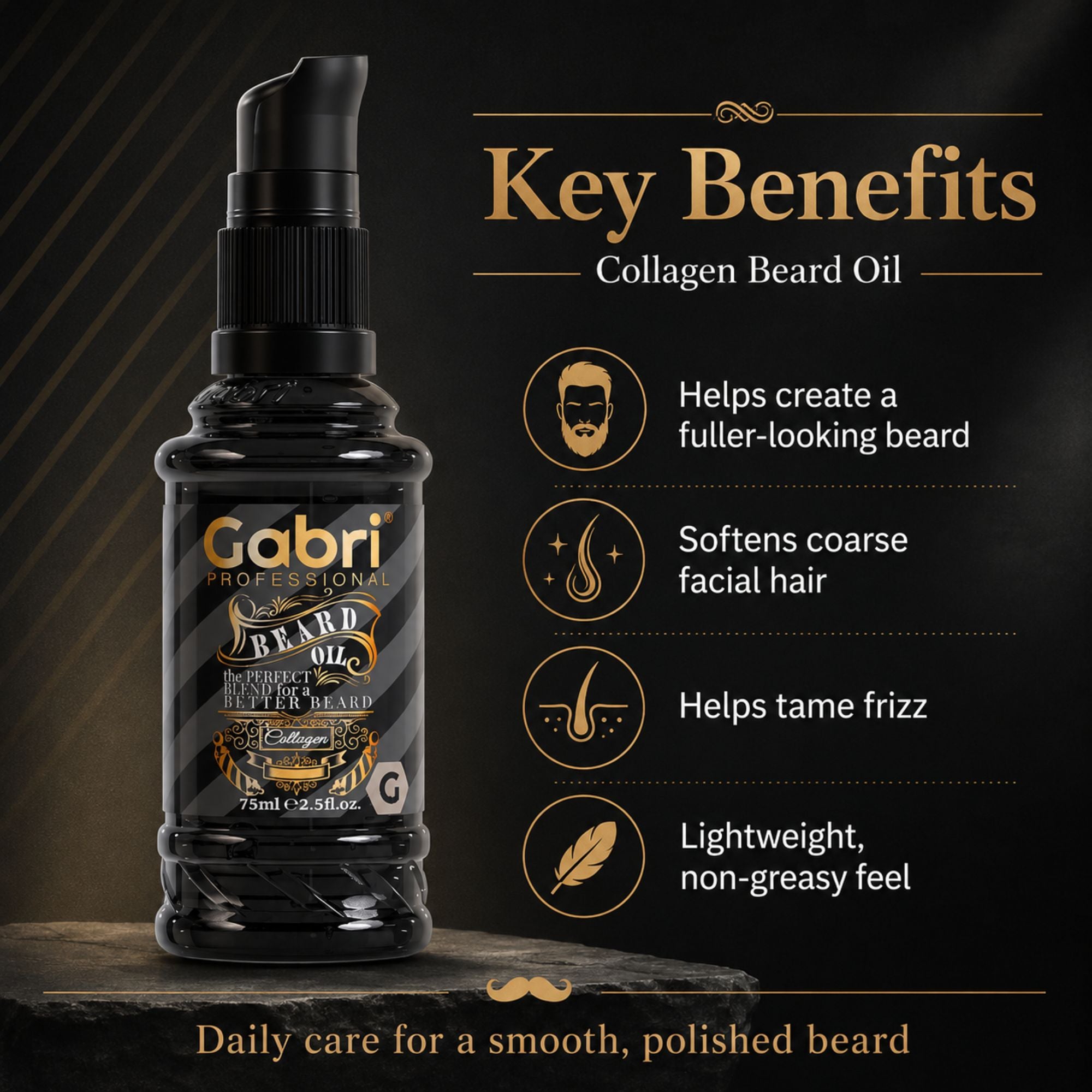 Gabri Professional - Collagen Beard Oil 75ml