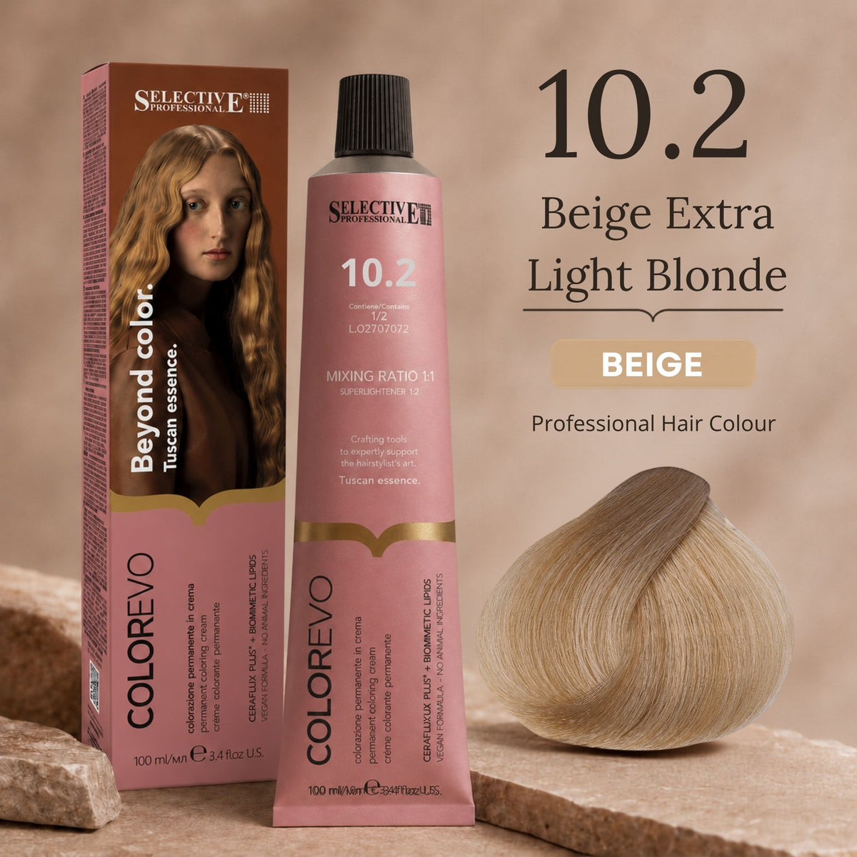 Selective Professional - Colorevo Permanent Hair Colour Beige Series 100ml