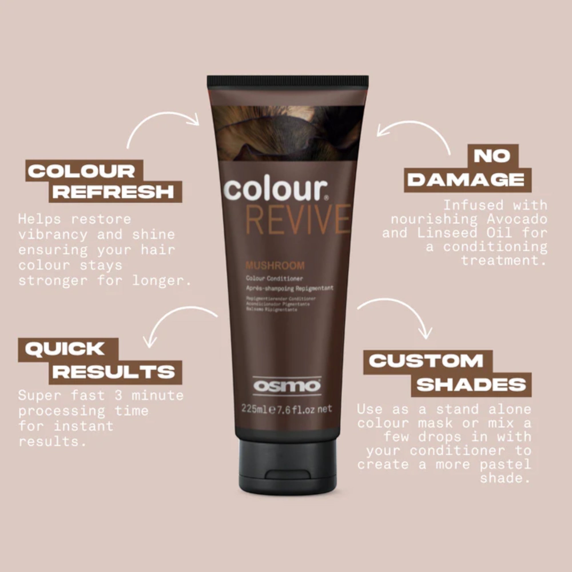 Osmo - Colour Revive Colour Conditioner Mushroom 225ml