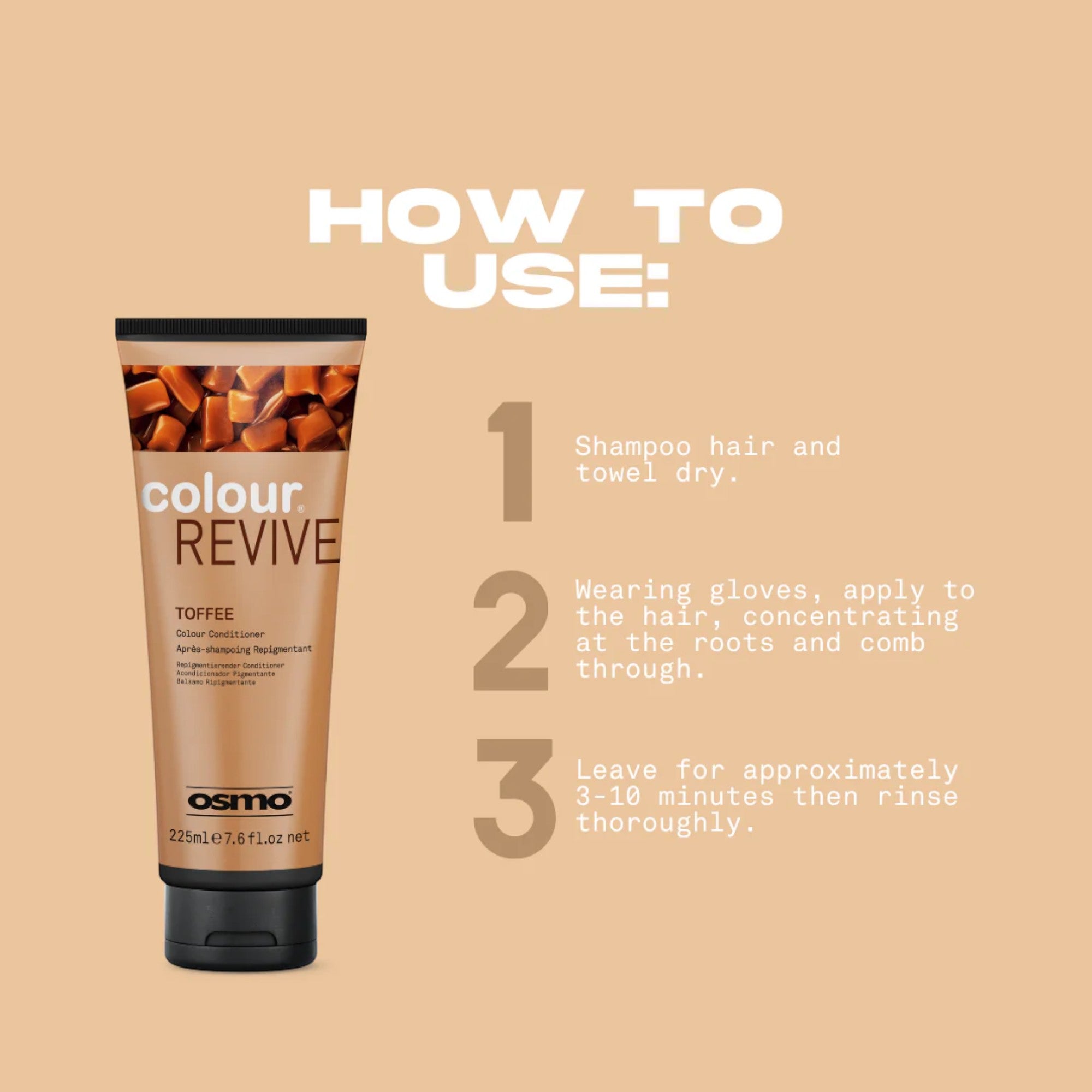 Osmo - Colour Revive Colour Conditioner Toffee 225ml