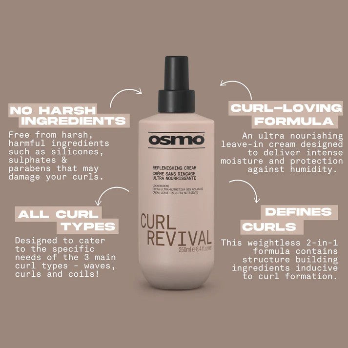 Osmo - Curl Revival Replenishing Cream 250ml