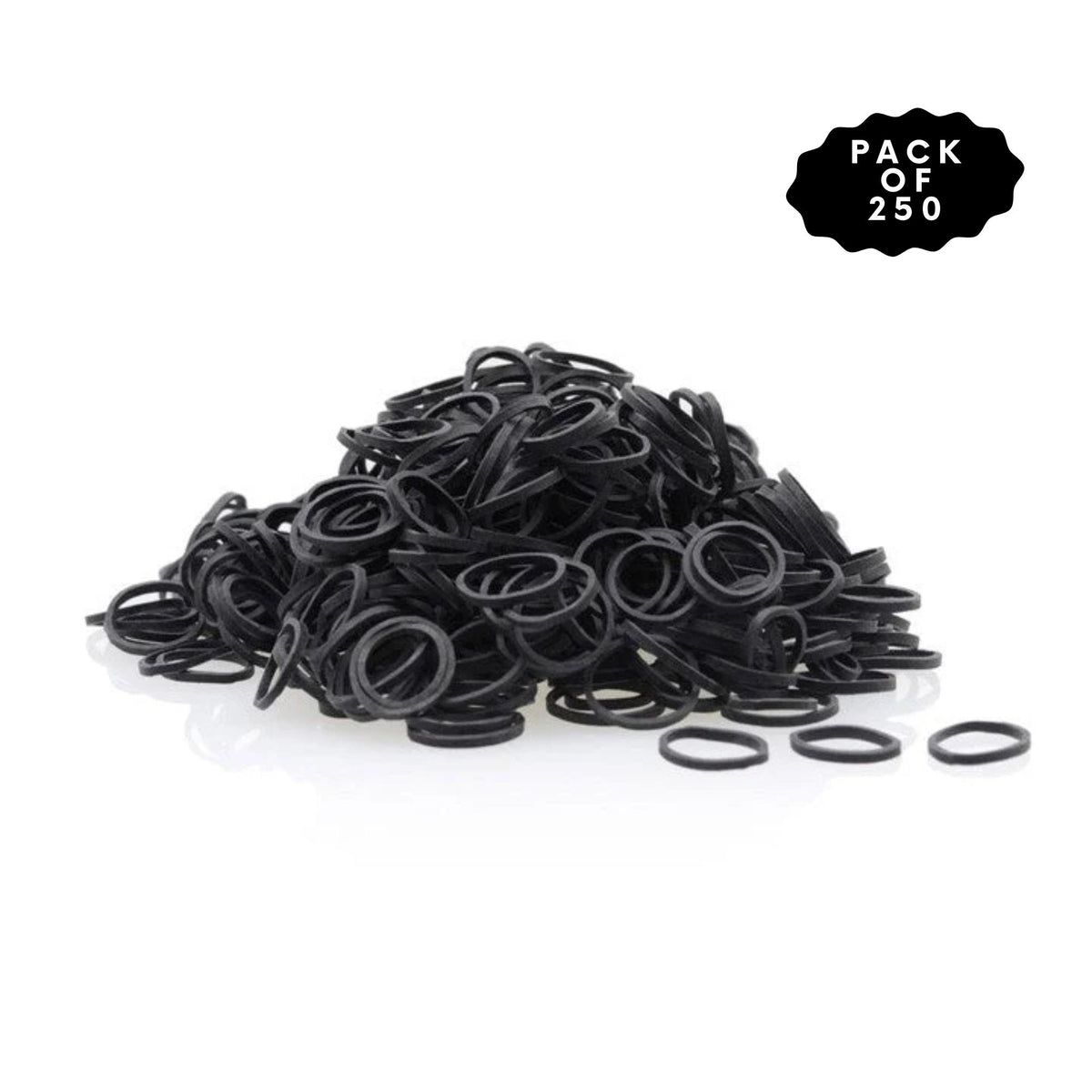 DMI Professional - Elastic Bands Black (Pack of 250)
