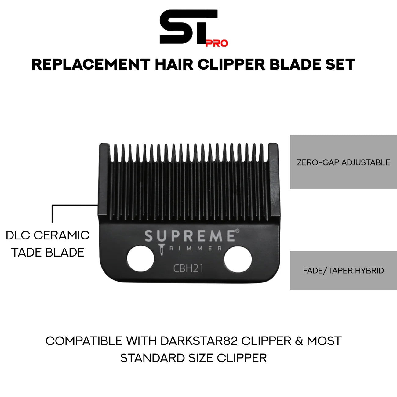 Supreme Trimmer - Darkstar 82™ Metal Clipper