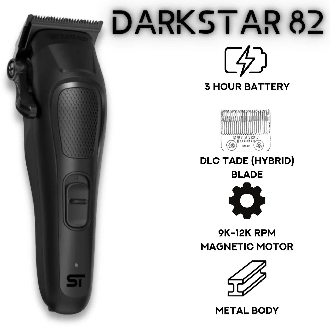 Supreme Trimmer - Darkstar 82™ Metal Clipper