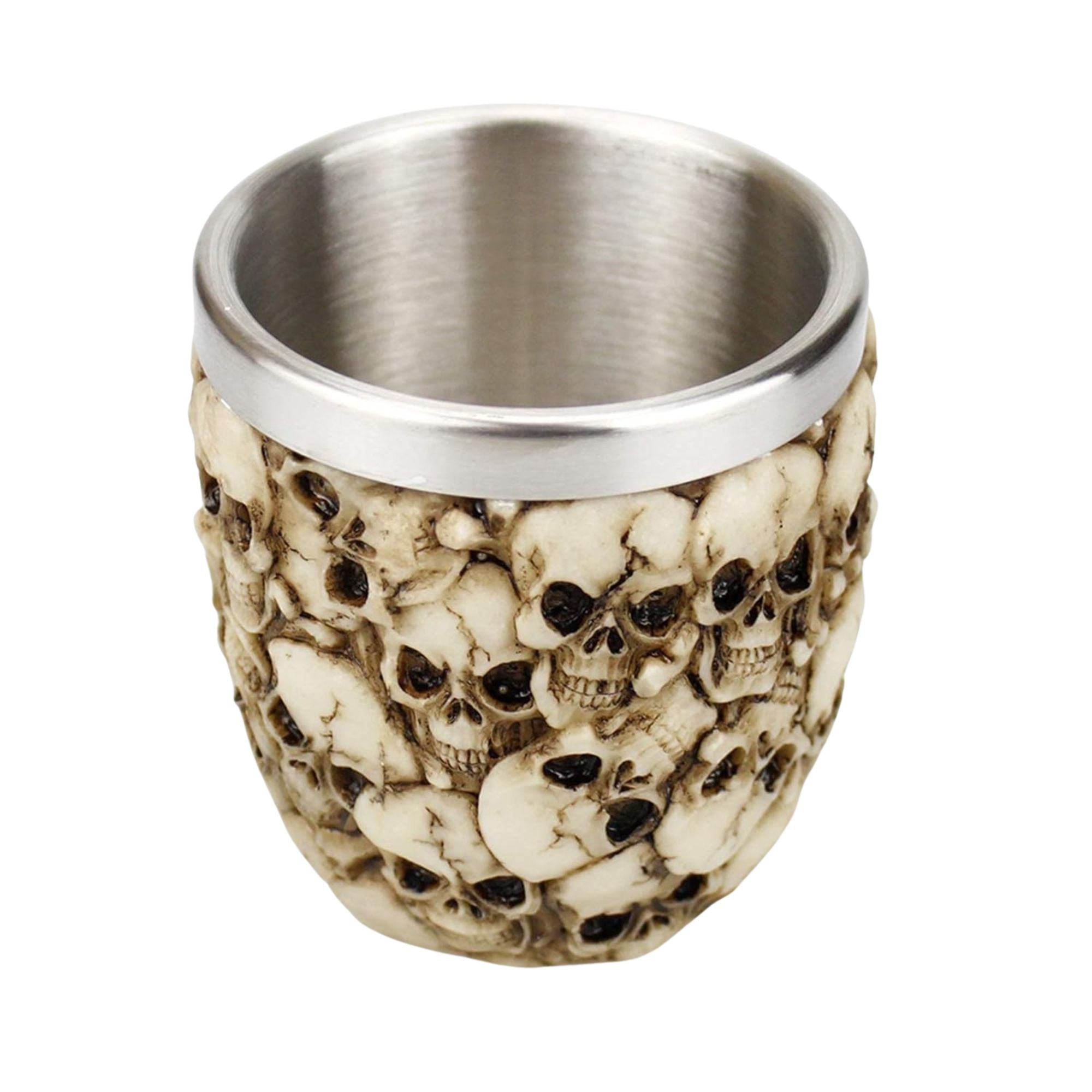 Eson - Shaving Bowl Stainless Steel Skull Collection