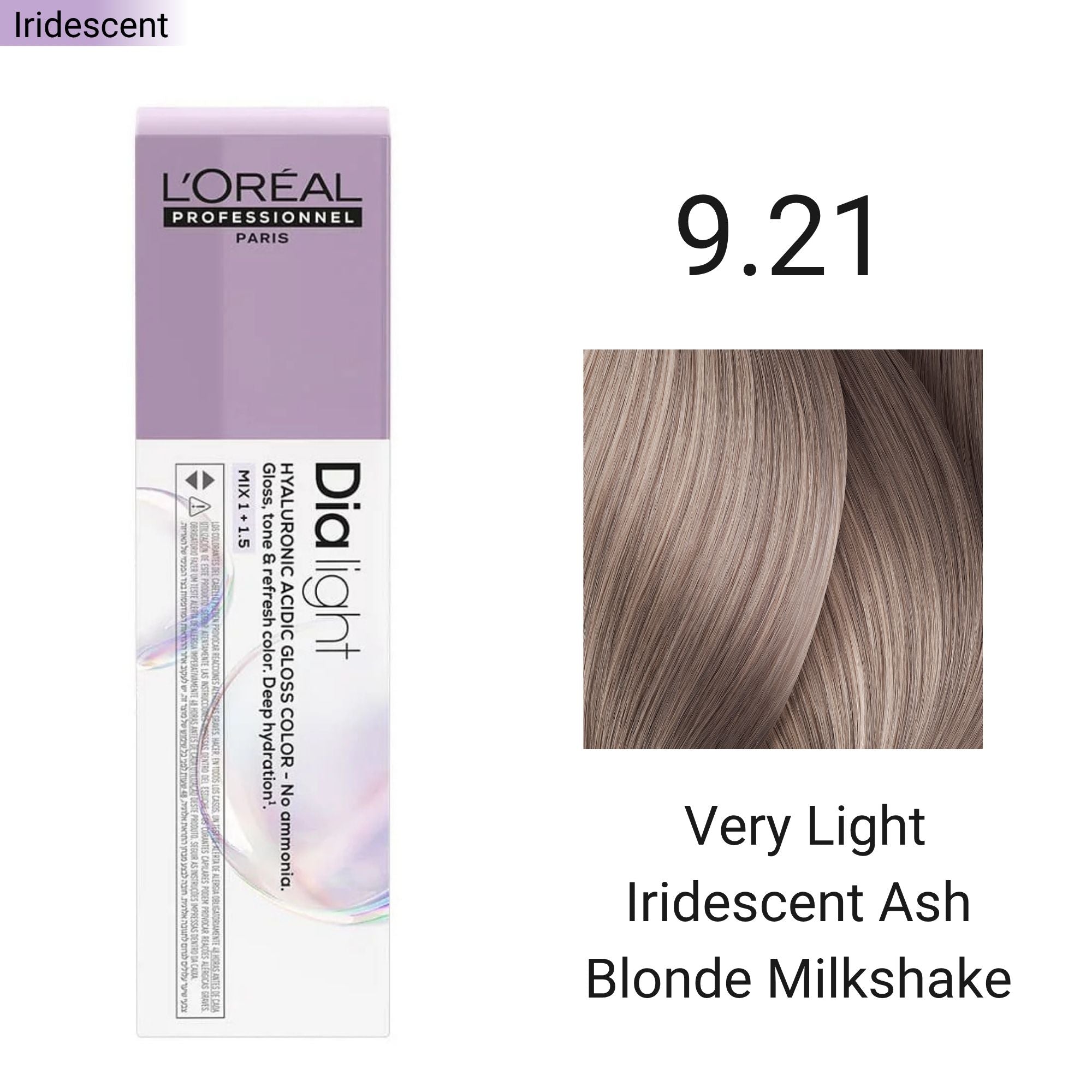 Loreal Professionnel - Dia Light 10.22 Lightest Deep Iridescent Blonde Milkshake 60ml