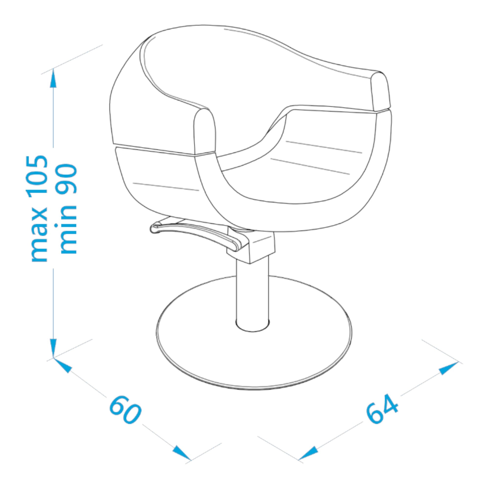 Alpeda - Diamond Styling Chair