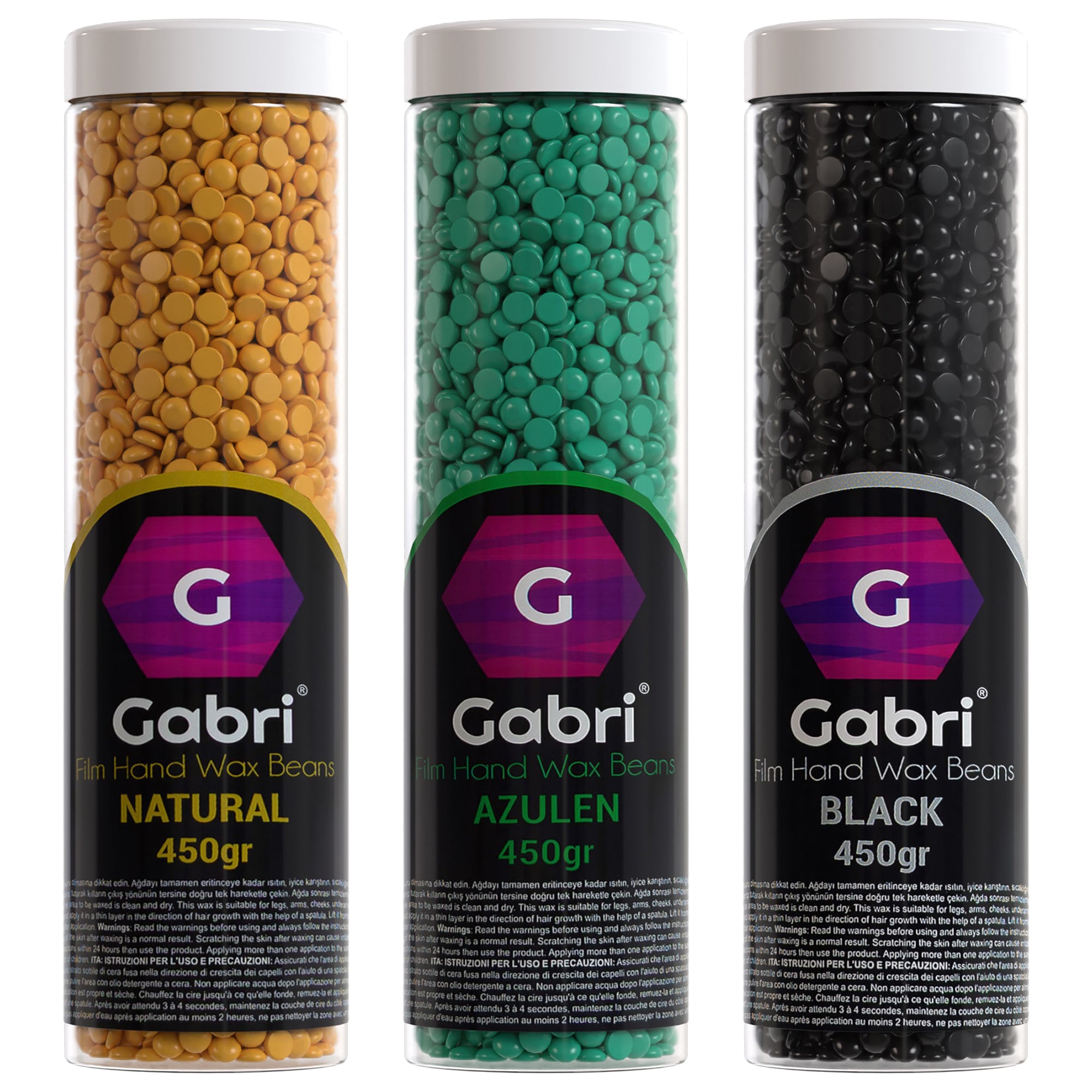 Gabri Professional - Film Hand Mask Wax Beads 450g