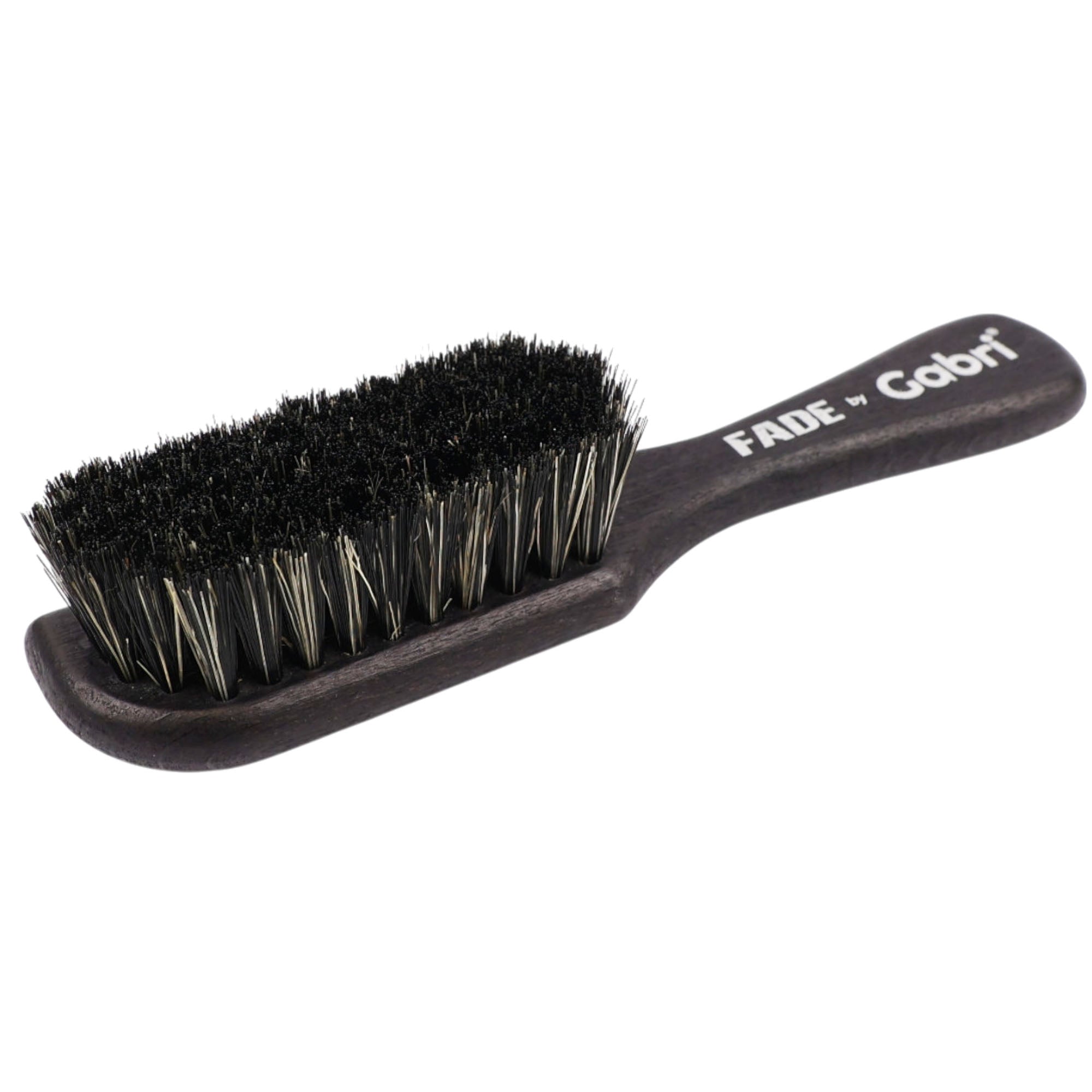 Gabri - Skin Fade Brush Silver Wooden Soft Fader
