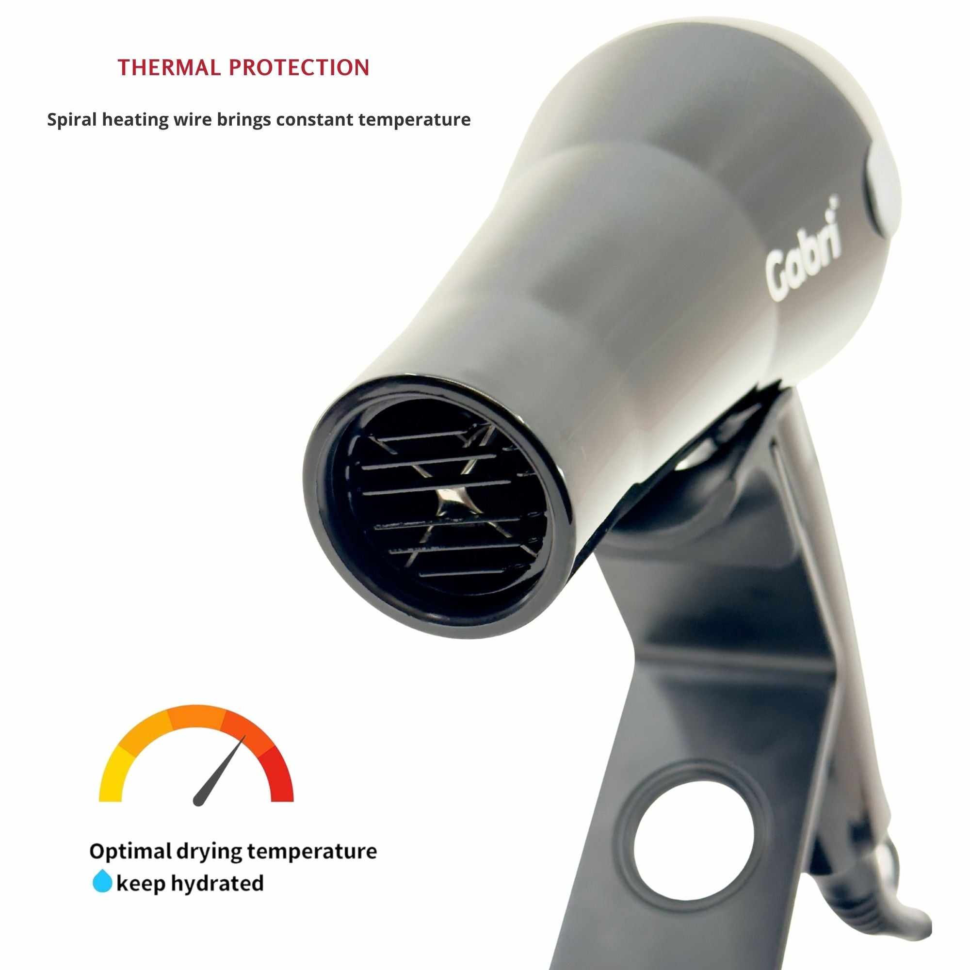 Gabri - Professional Hair Dryer Ionic E5000 2400W