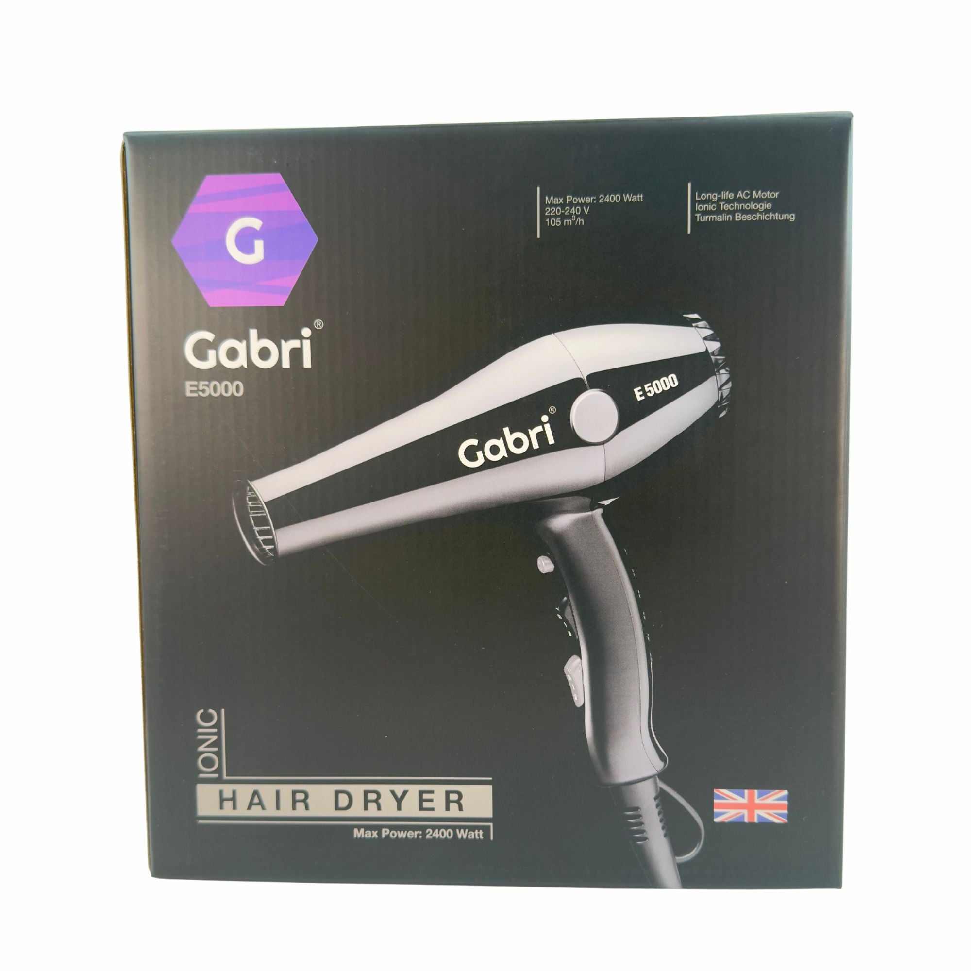 Gabri - Professional Hair Dryer Ionic E5000 2400W