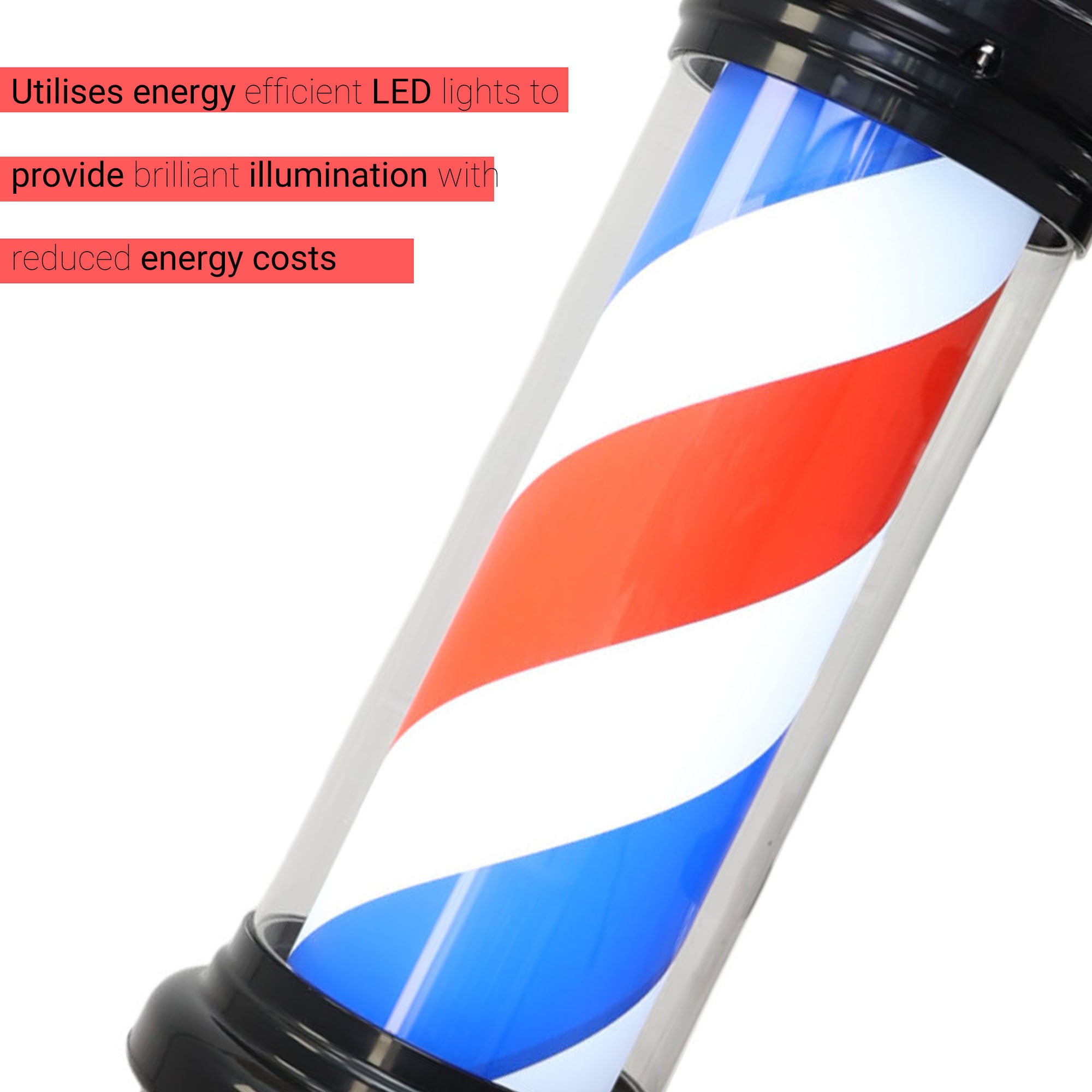 Gabri - Classic Barber Pole Light 71cm