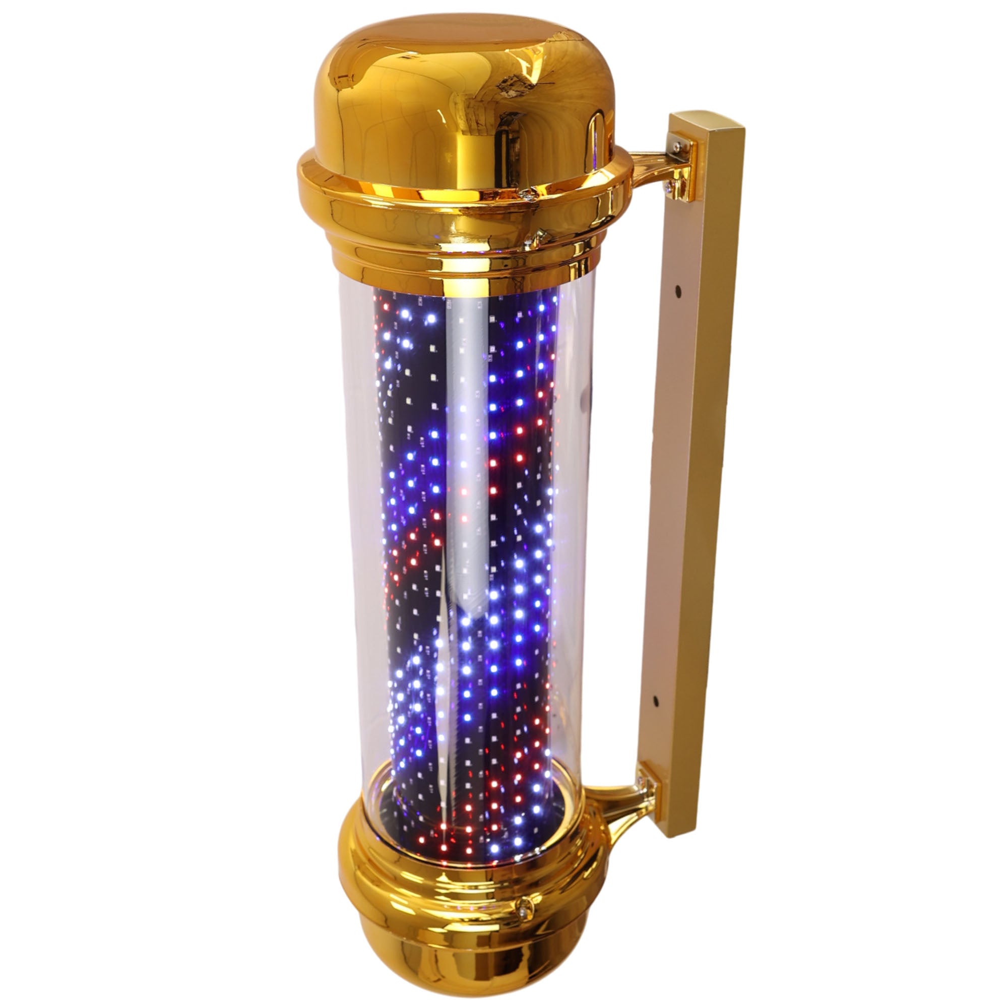 Gabri - Led Light Barber Pole Digital 5 Modes With Remote Control 71cm