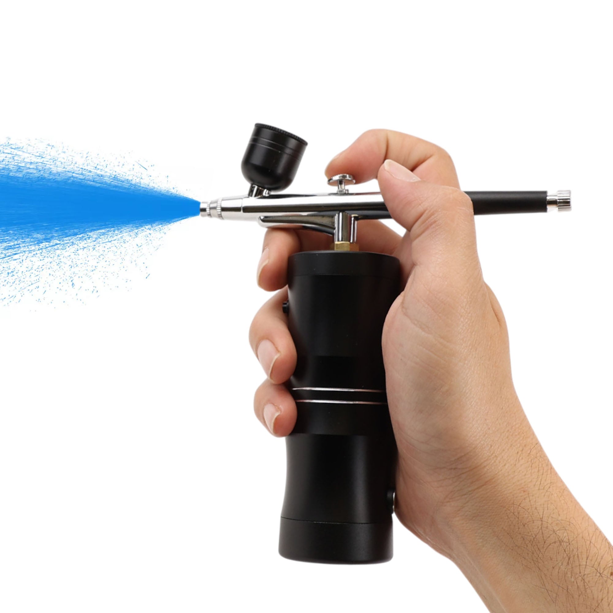 Eson - Cordless Airbrush Kit Portable Mini Airbrush Gun with Compressor