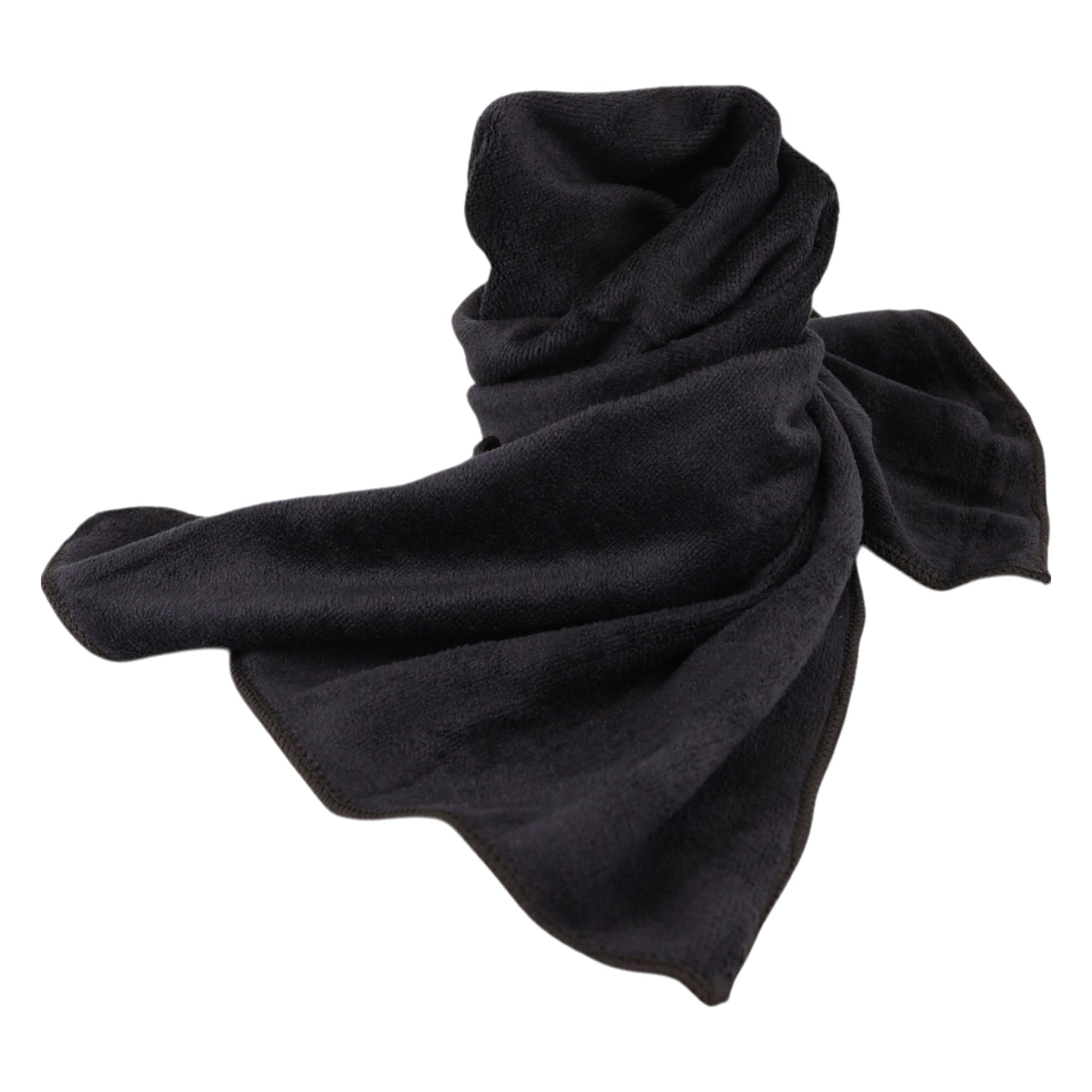 Gabri - Premium Salon Fibre Towel Black (Pack of 6)