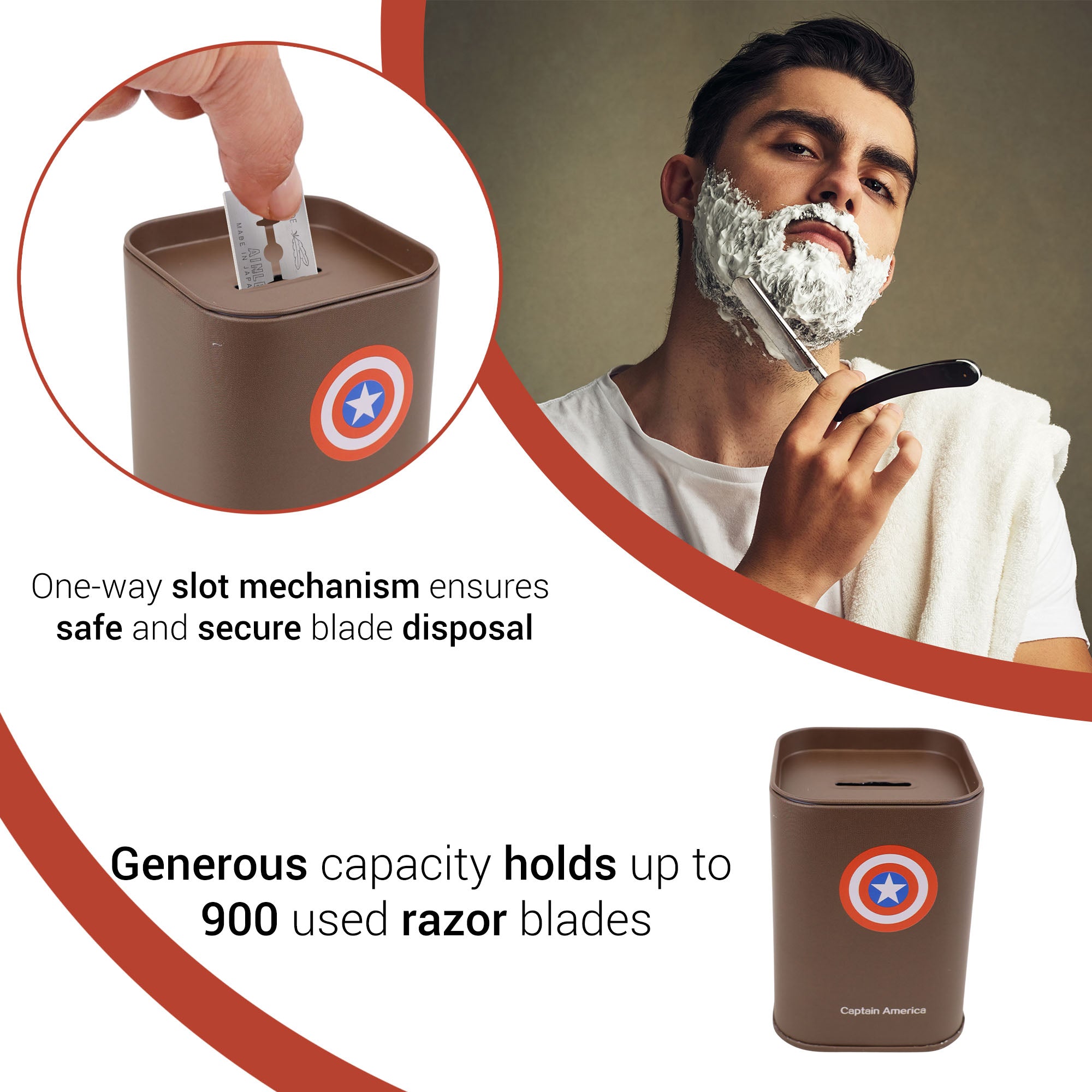 Eson - Blade Knife Disposal Bin Case & Tip Box