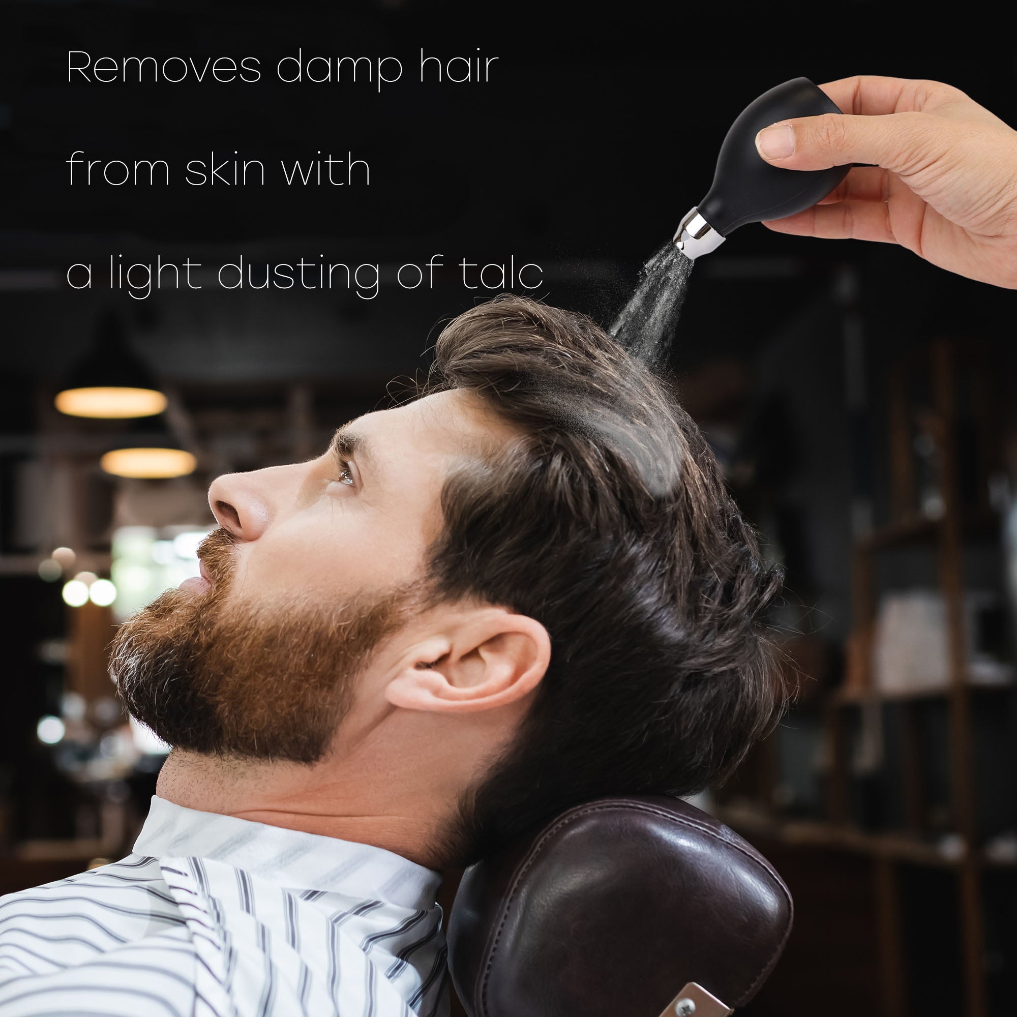 Eson - Barber Talc Powder Blower Puffer