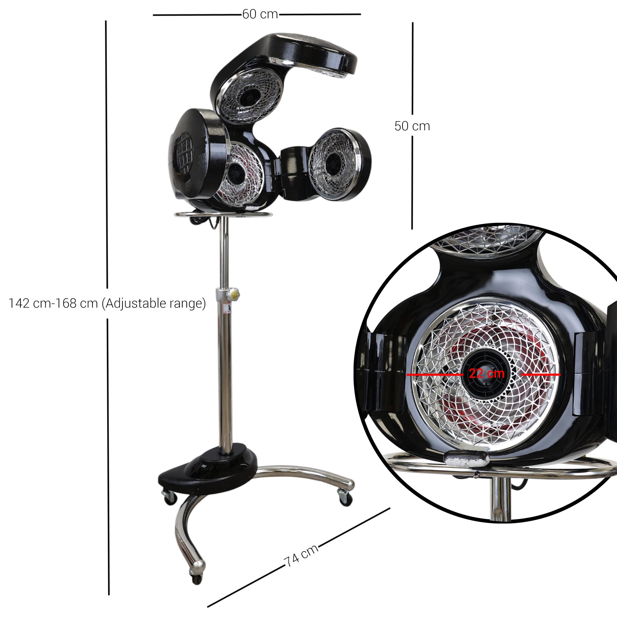 Eson - ProTouch 5-Zone Digital Hair Processor With LCD Control Panel