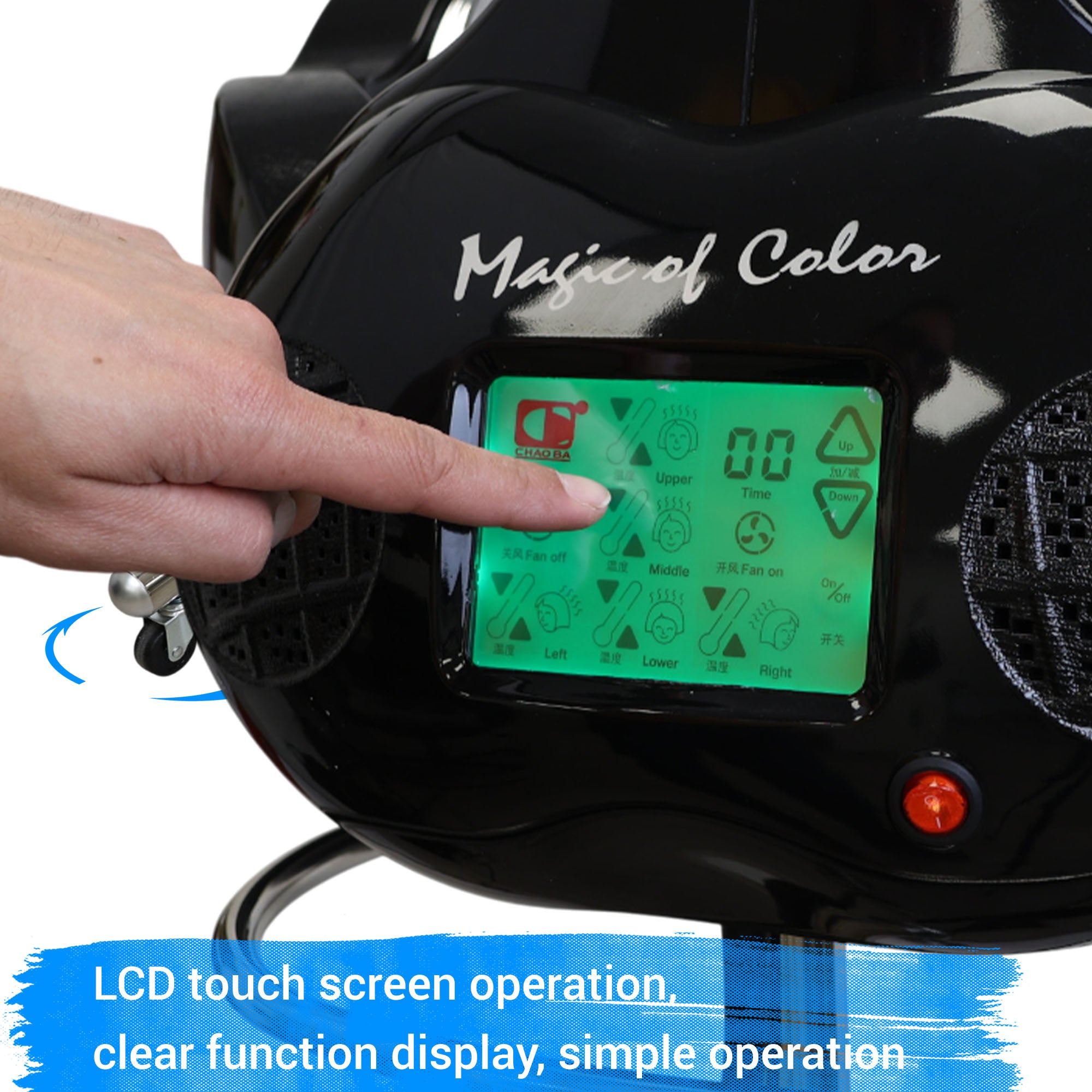 Eson - ProTouch 5-Zone Digital Hair Processor With LCD Control Panel