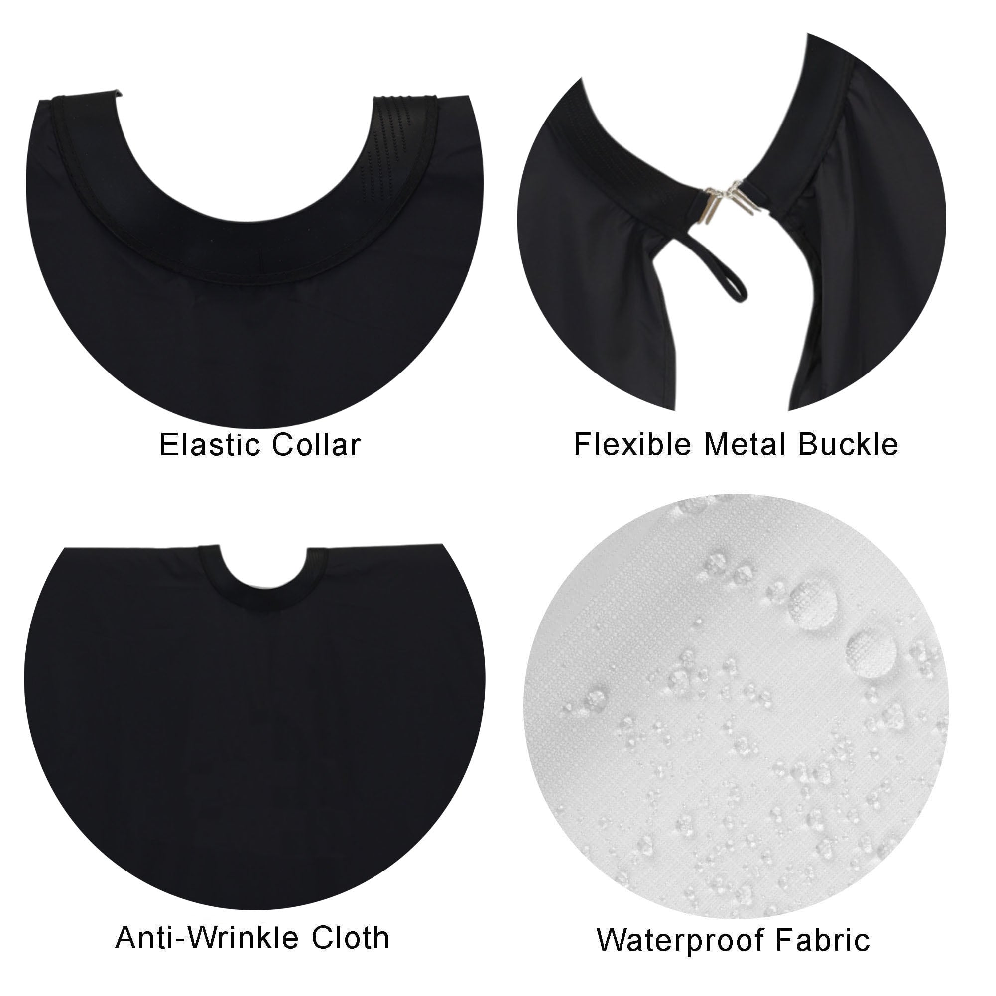 Gabri - Hair Cutting Capes & Gowns Rubber Neck