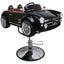 Kids Barber Chairs - Vintage Roadster Classic Black