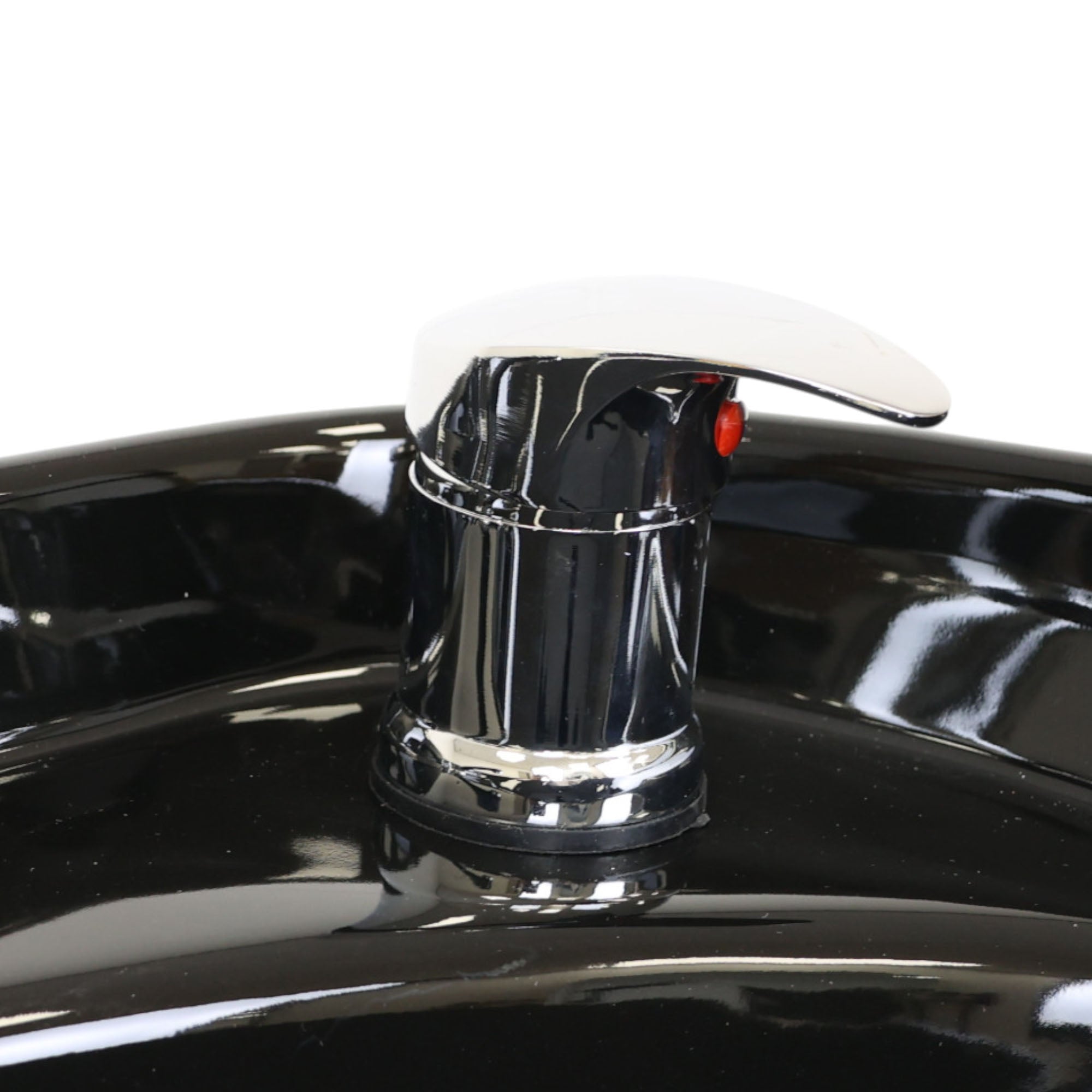Backwash Chair - Premium Contour Basin Adjustable Chair Black