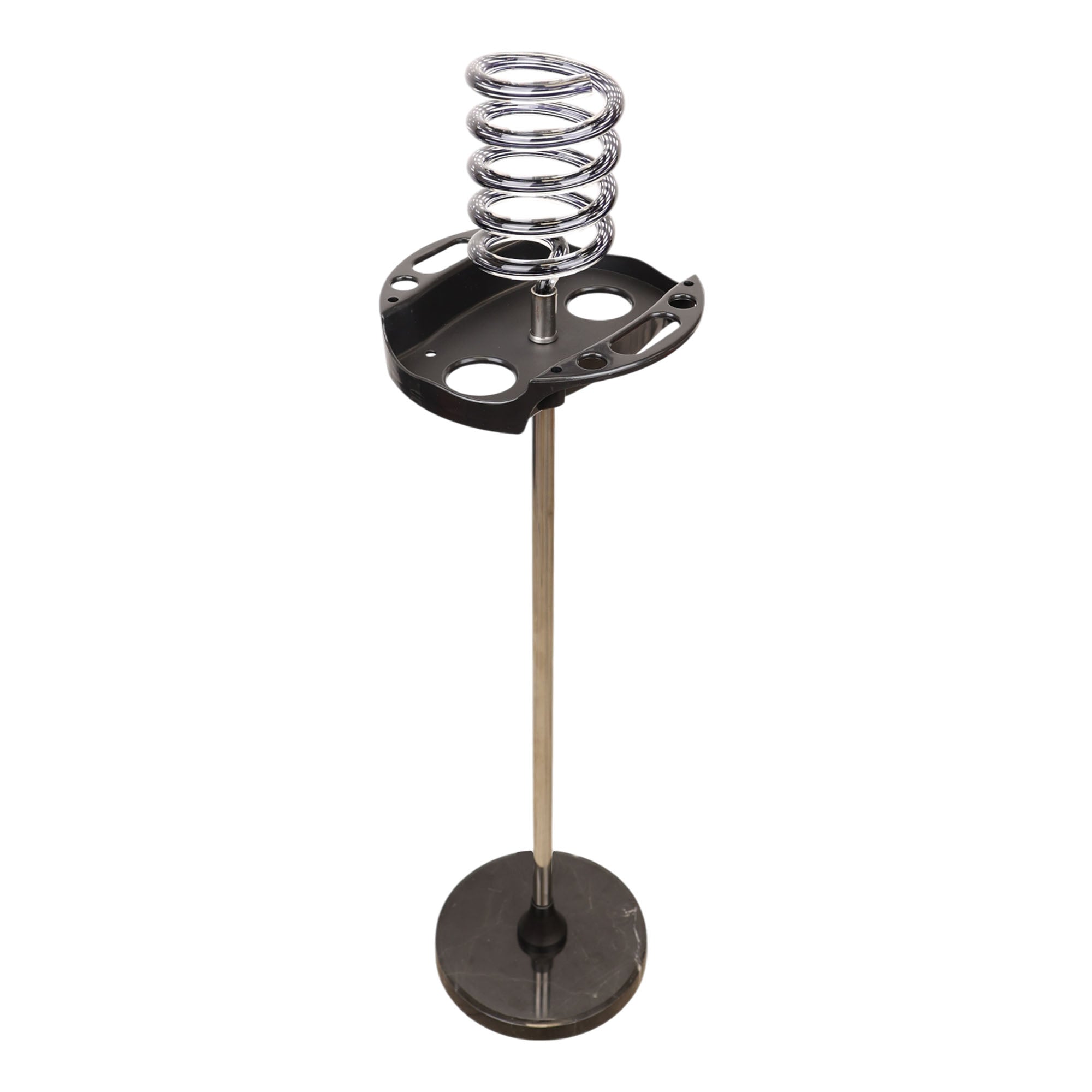 Eson - Hair Dryer Stand Acrylic Spiral Holder With Tray
