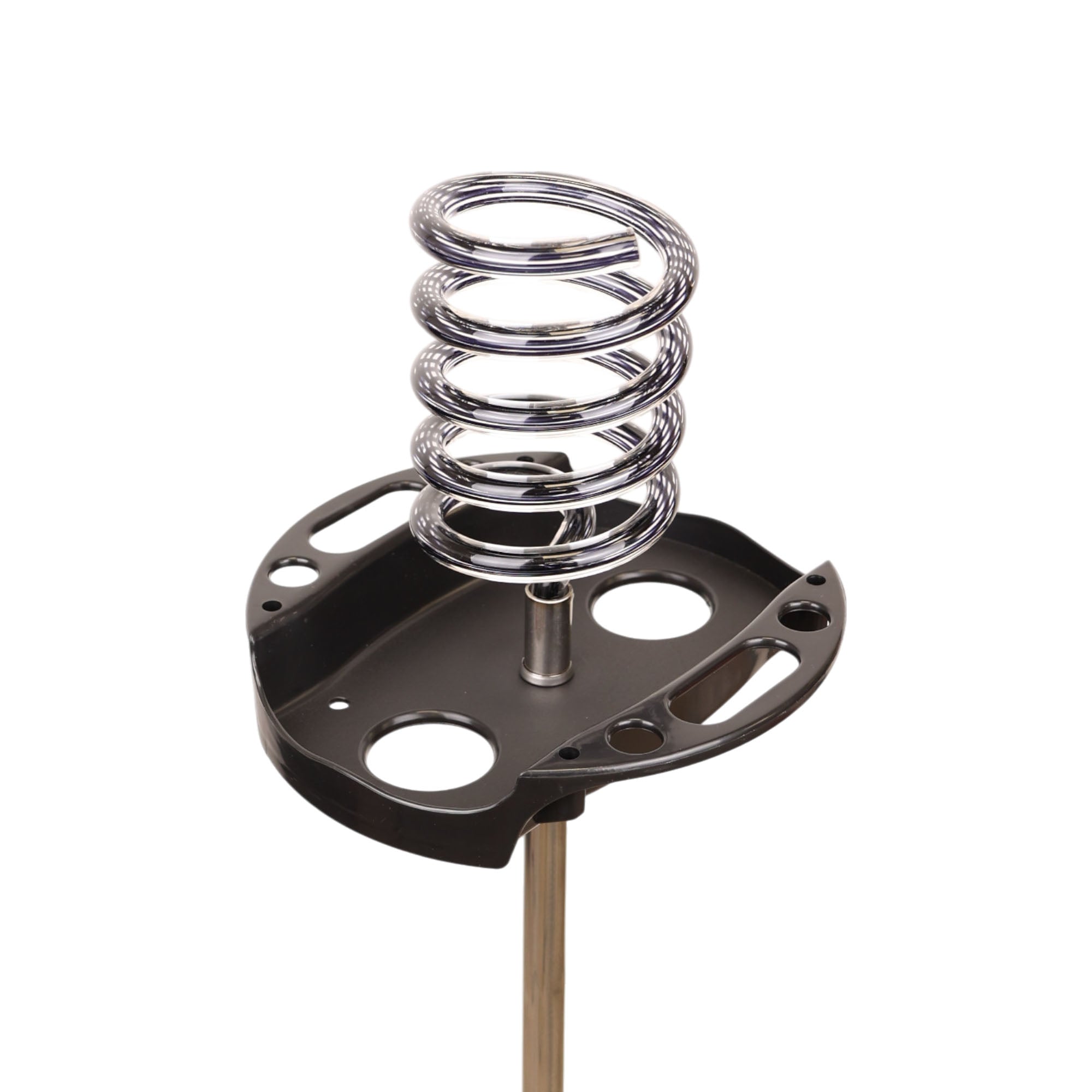Eson - Hair Dryer Stand Acrylic Spiral Holder With Tray