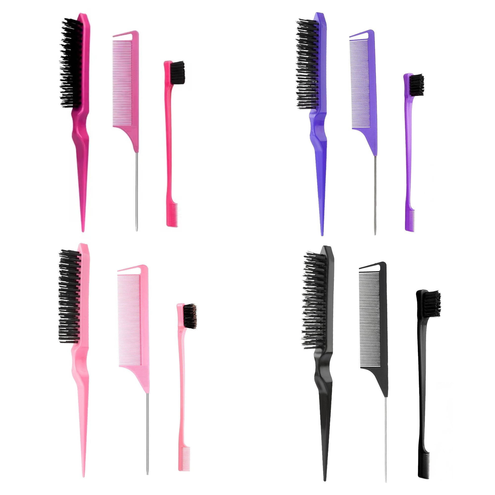 Eson - Hair Comb Styling Set Of 3pcs