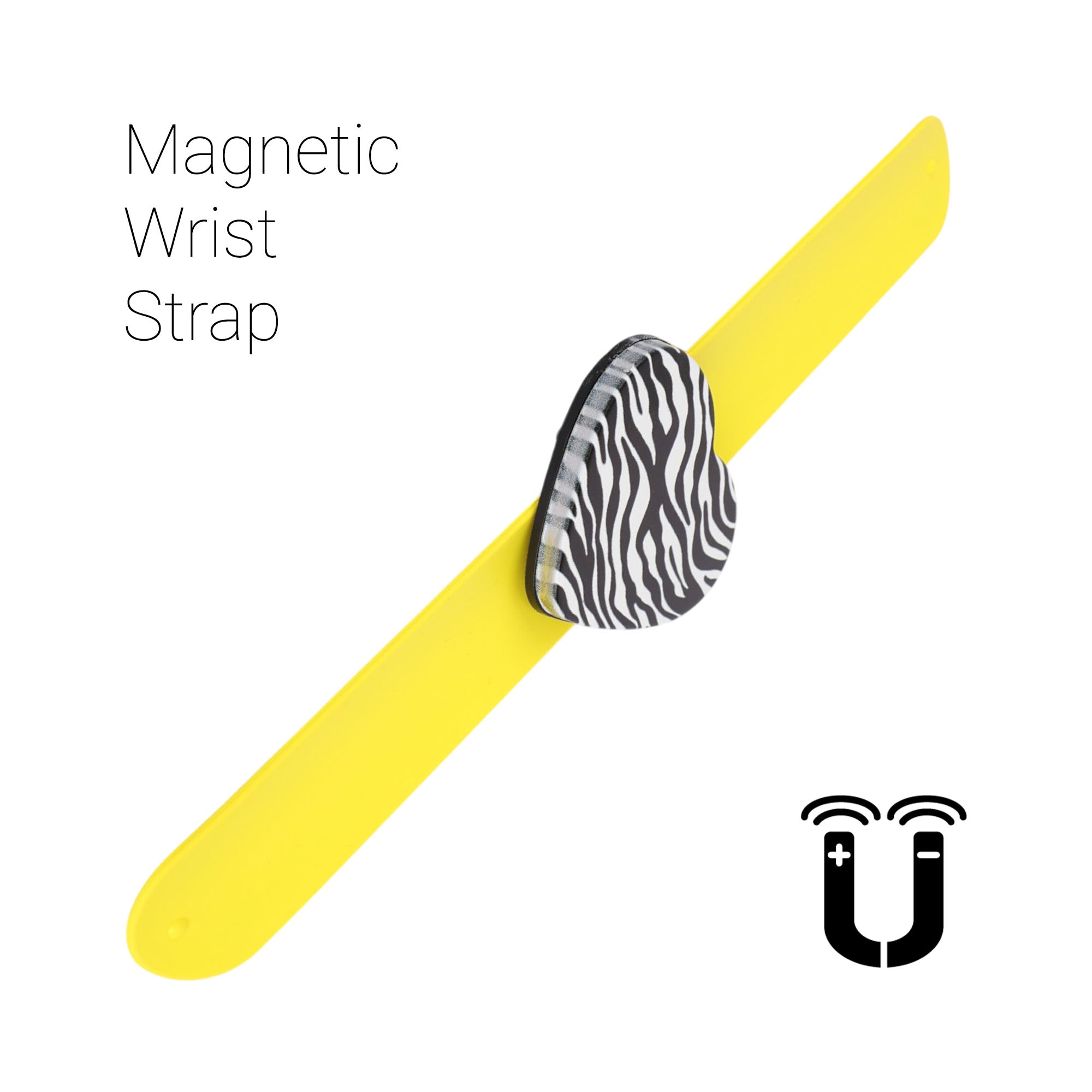 Eson - Hair Clips & Pins Holder Magnetic Heart Shape Wrist Band Strap Bracelet