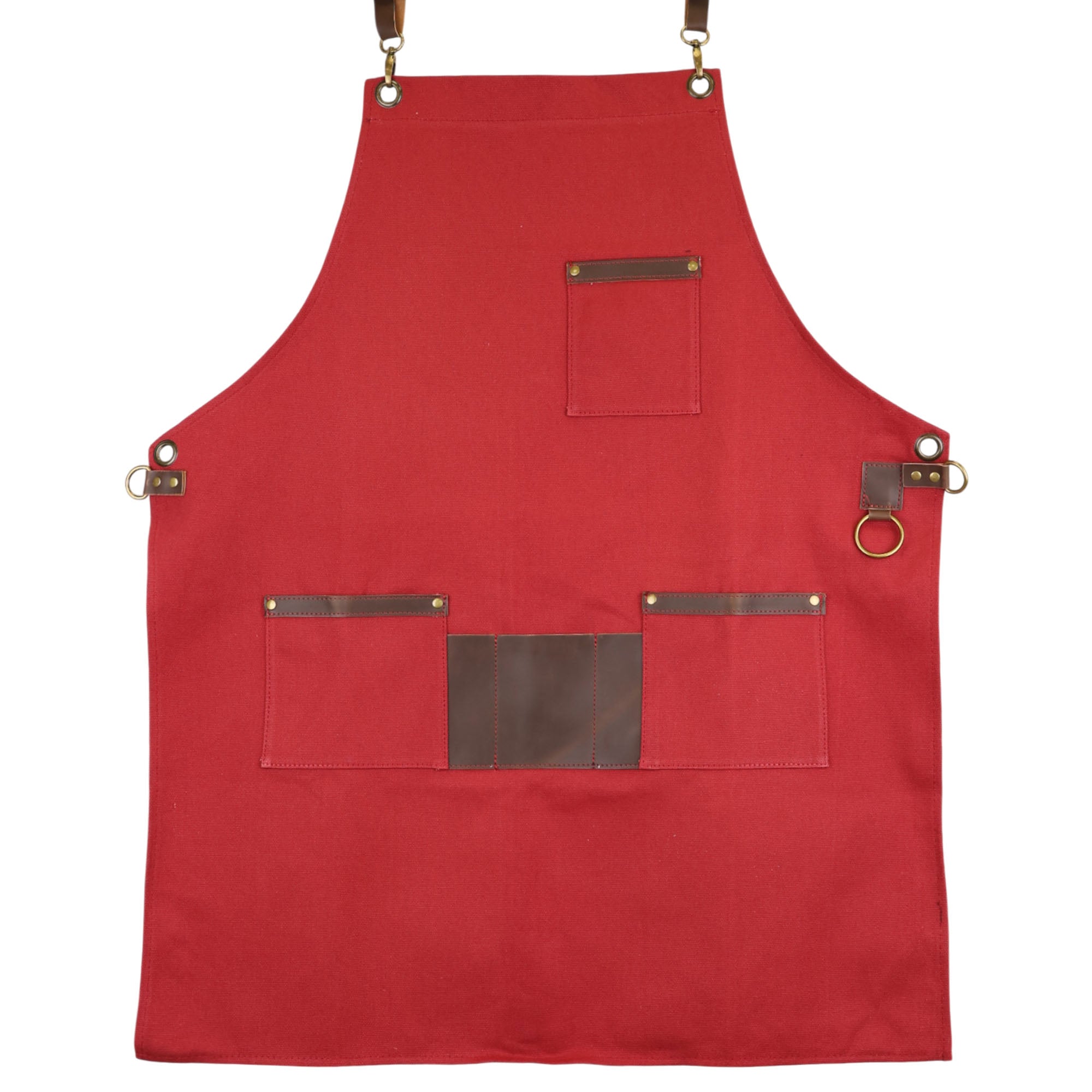 Eson - Hair Cutting Apron Premium Canvas & Leather Collection
