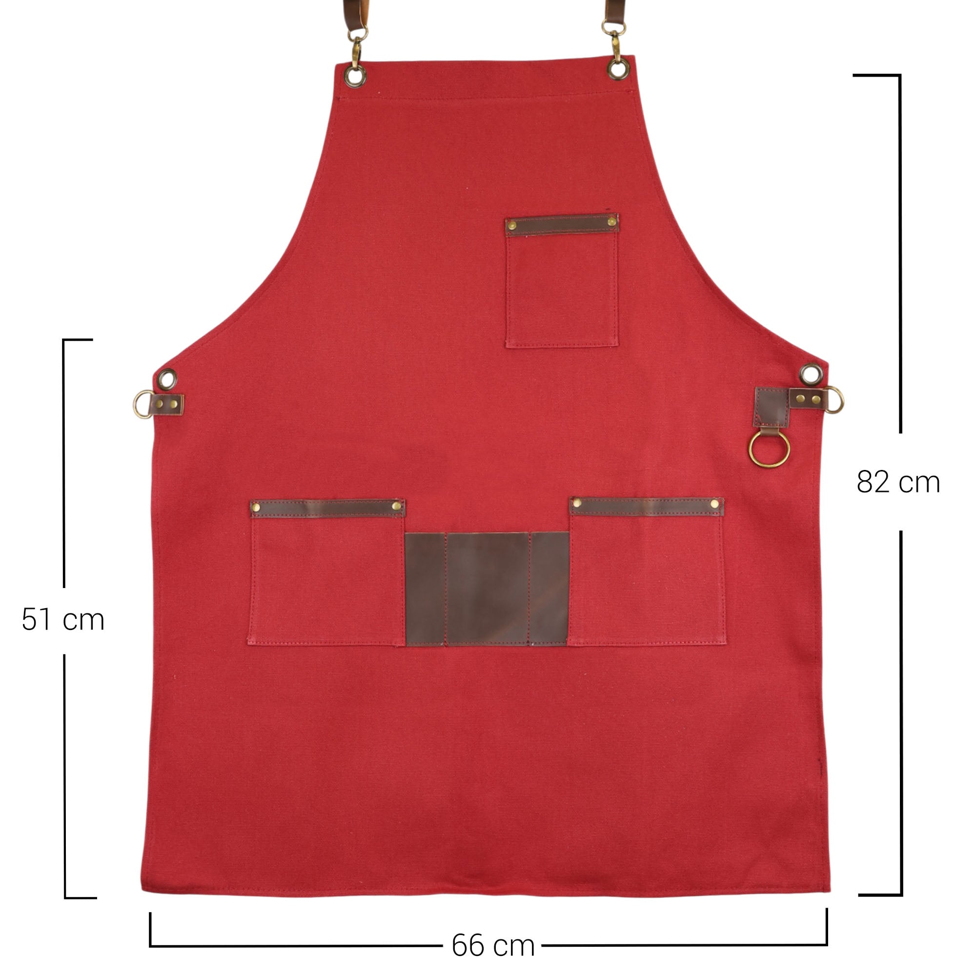 Eson - Hair Cutting Apron Premium Canvas & Leather Collection