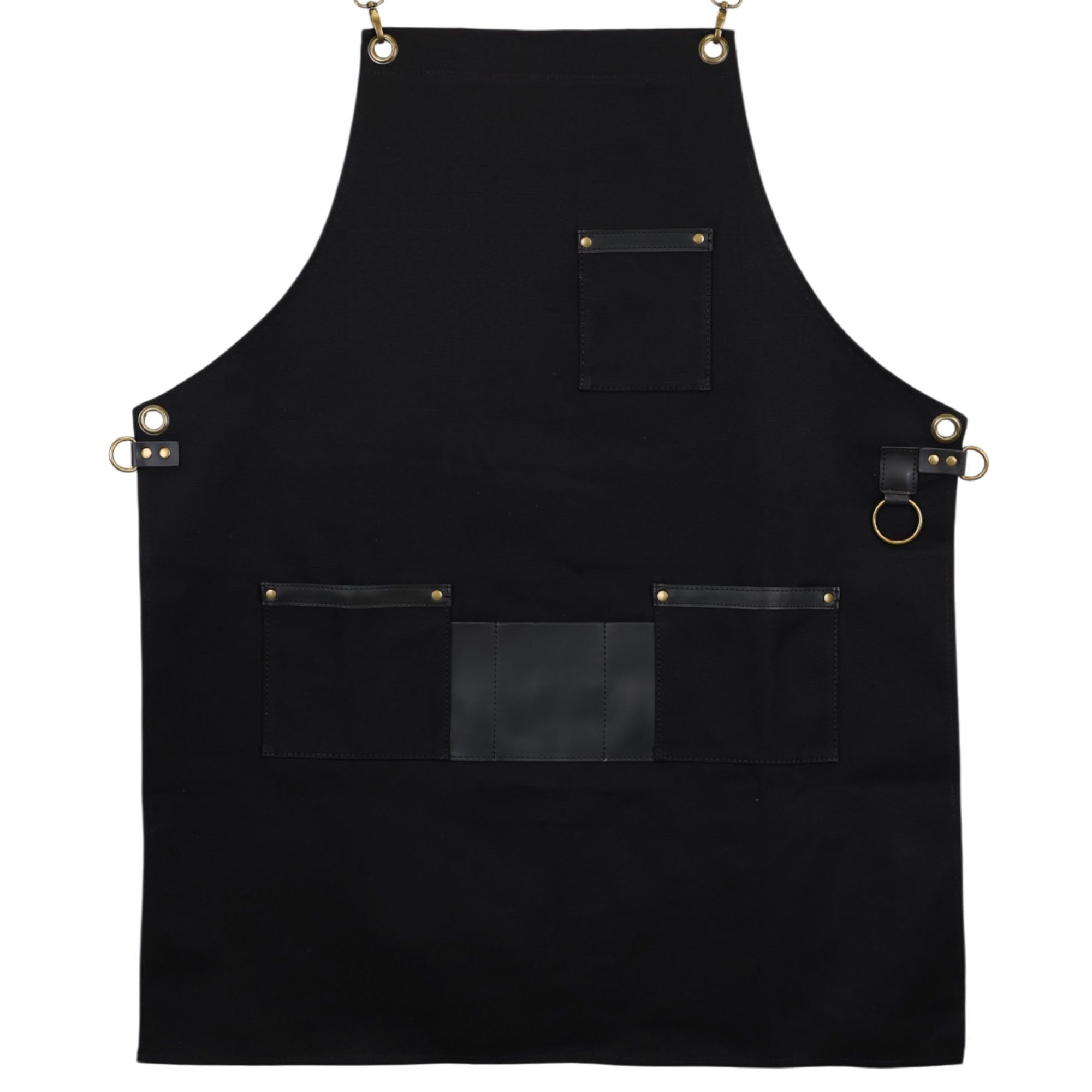 Eson - Hair Cutting Apron Premium Canvas & Leather Collection