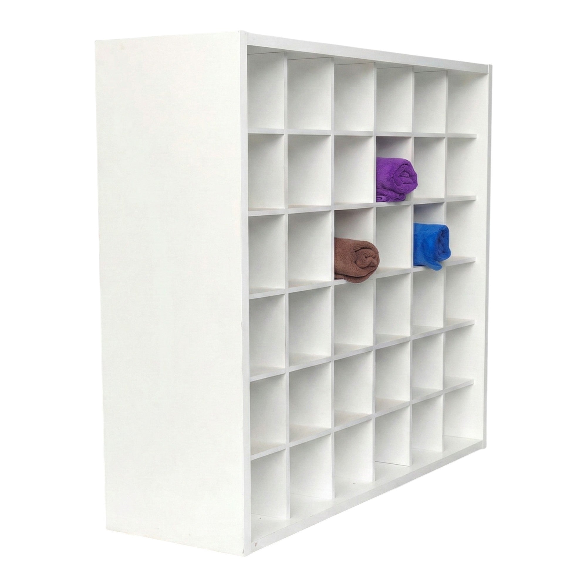 Storage Cabinet - Towel & Colour Organizer Shelf White