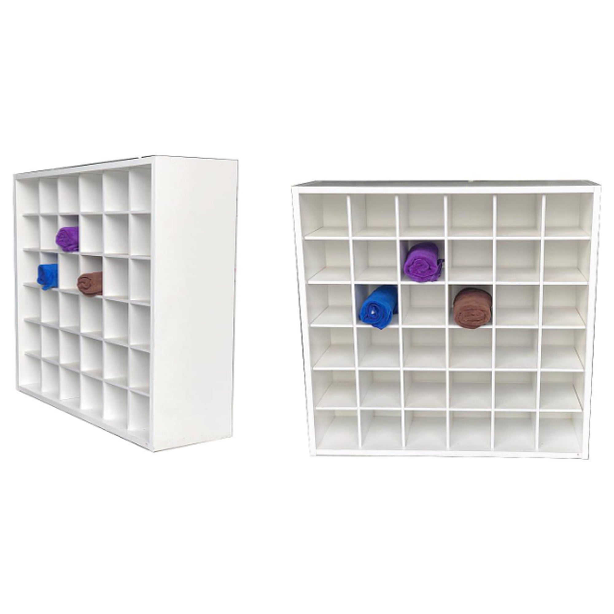 Storage Cabinet - Towel & Colour Organizer Shelf White