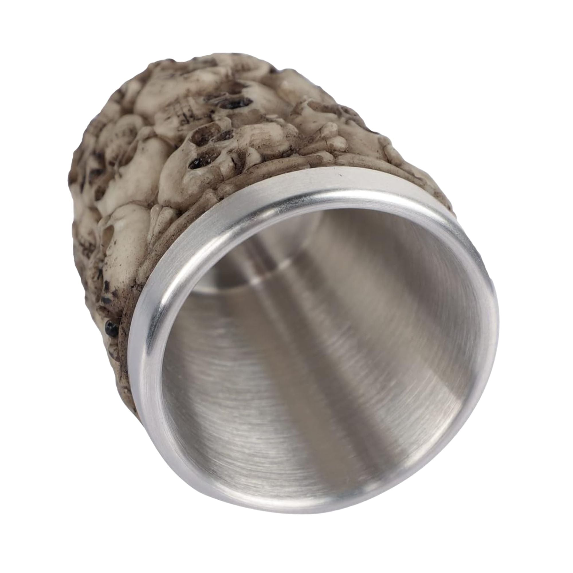 Eson - Shaving Bowl Stainless Steel Skull Collection