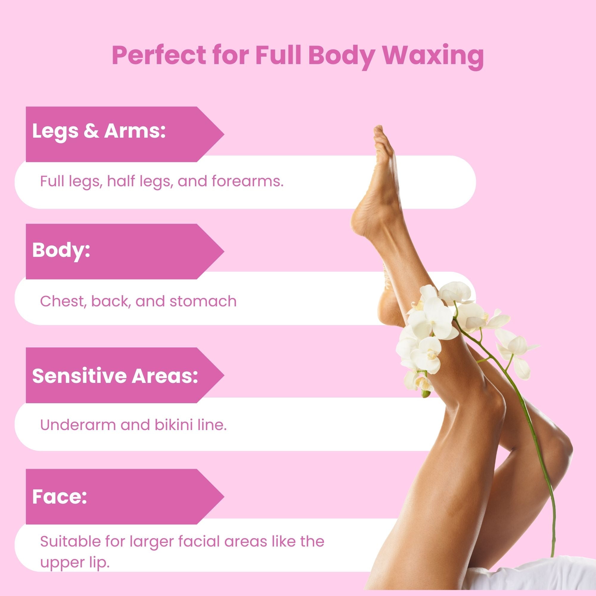 Eson - Professional Face & Body Waxing Strips (100 Pack)