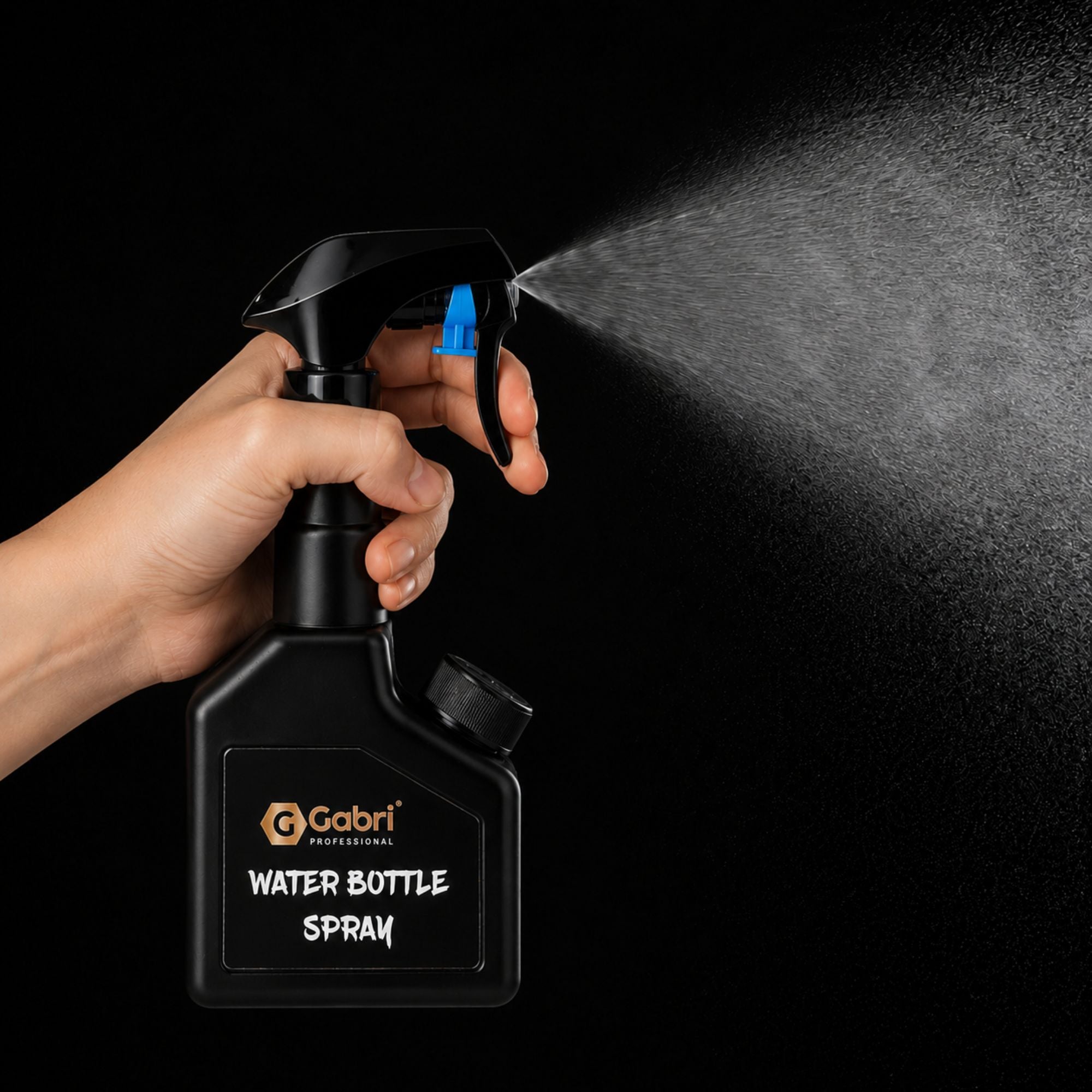 Gabri - Water Bottle Spray Black 270ml