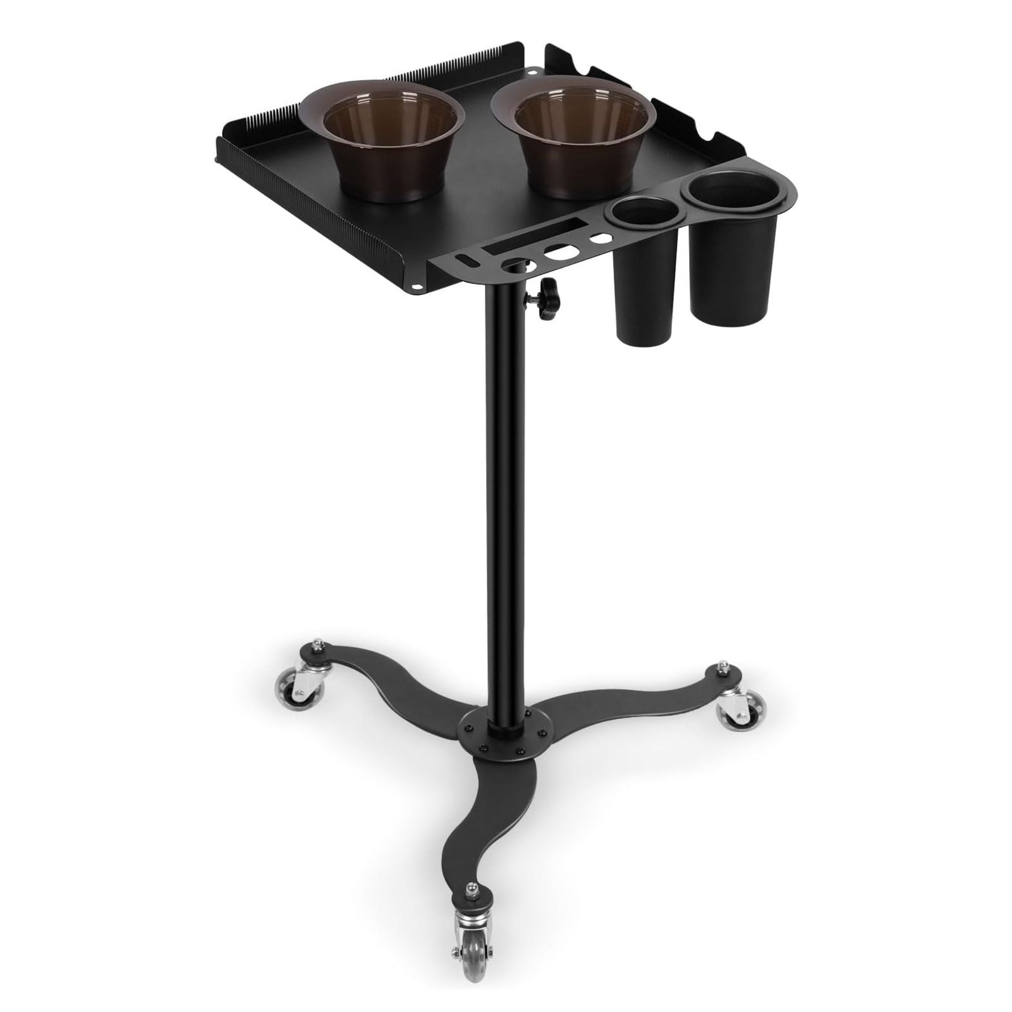 Gabri- Premium Metal Hairdressing Trolley with Magnetic Tint Bowls