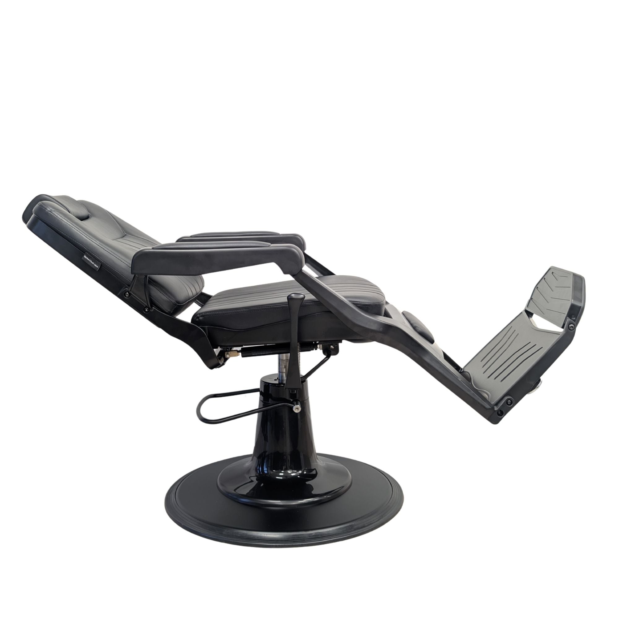 Barber Chair - Elite Black & Matte Black Accents