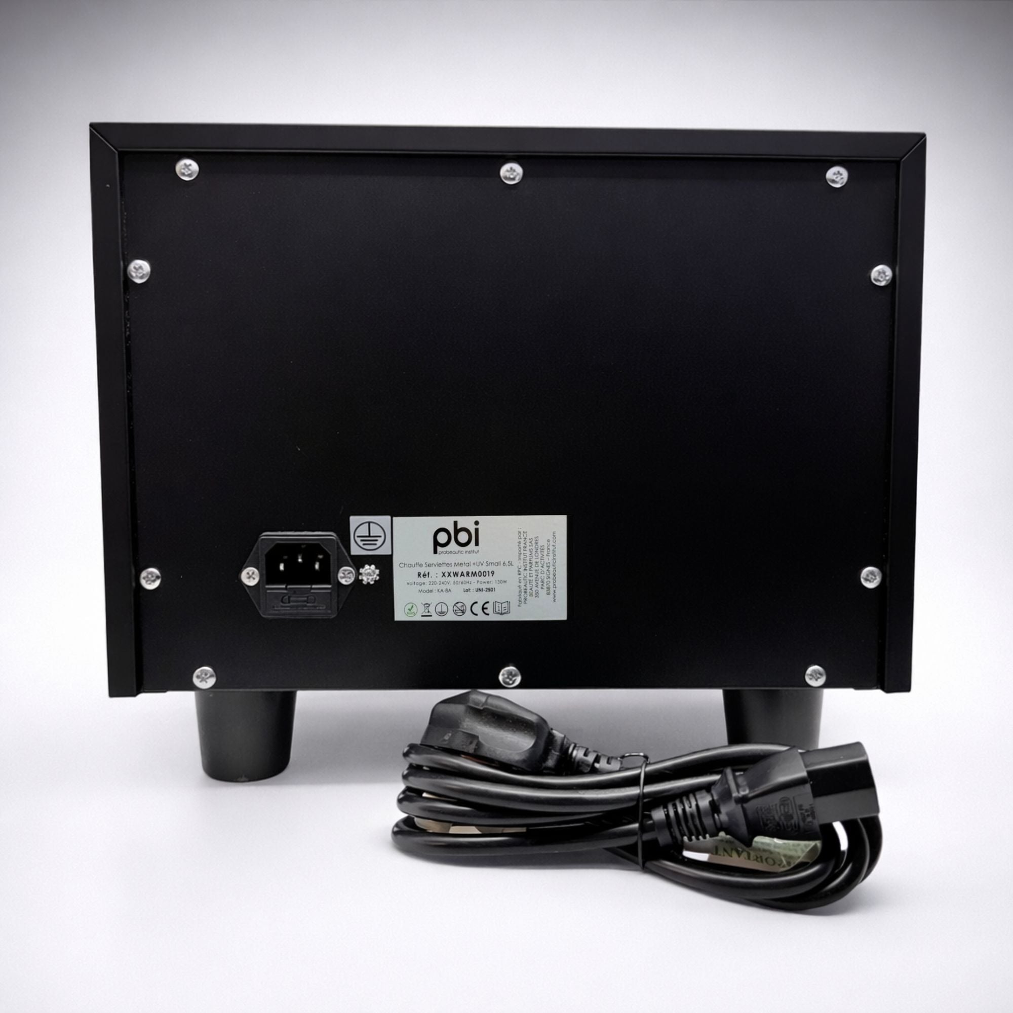 Eson - Hot Towel Warmer Cabinet with UV Steriliser 6.5L Matte Black