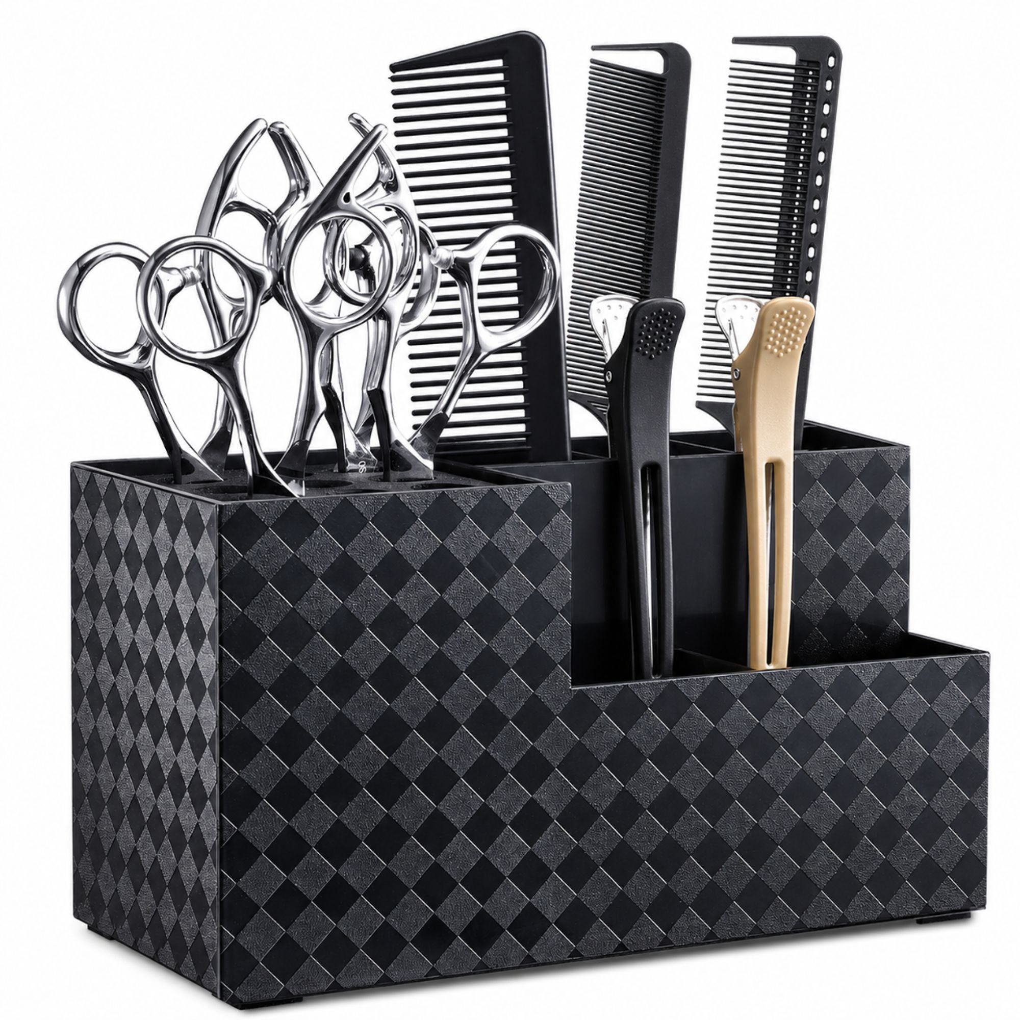 Eson - Scissor & Brush Holder Non-Slip Storage Box