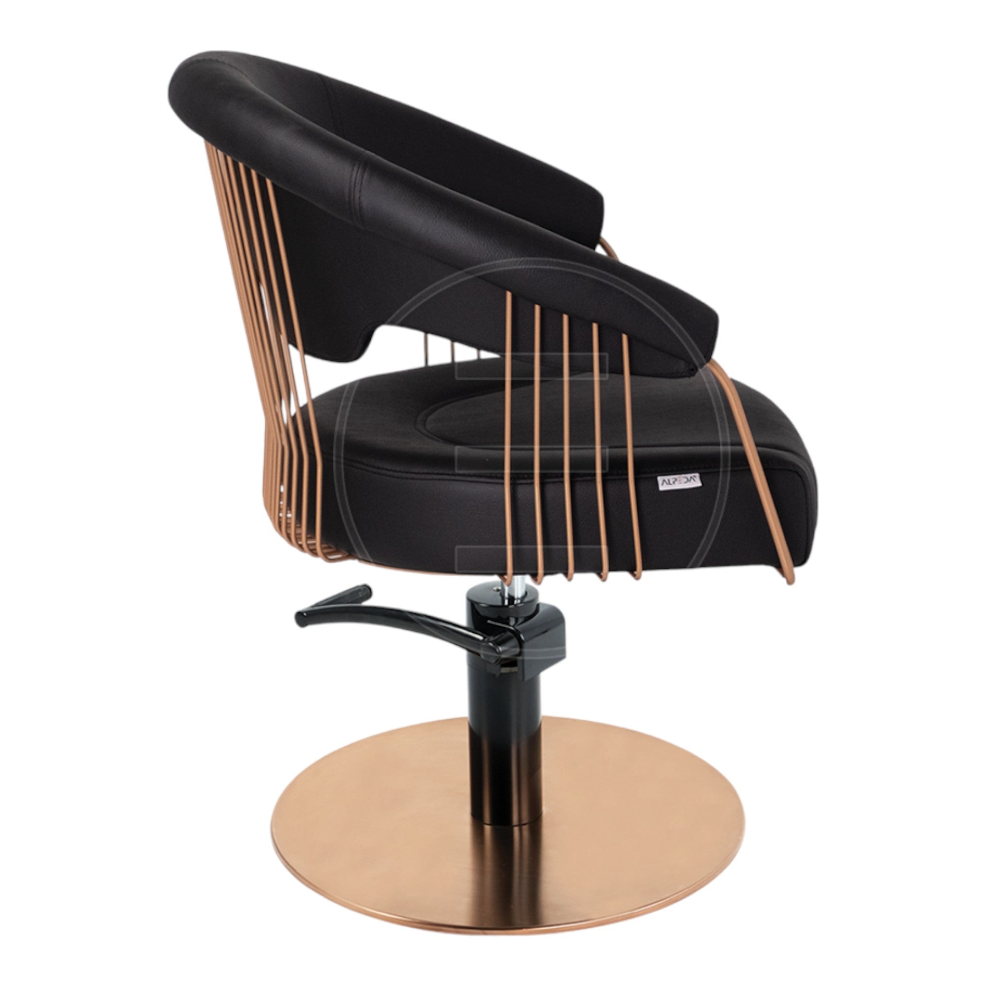 Alpeda - Elite Styling Chair (Rose Gold Finish)