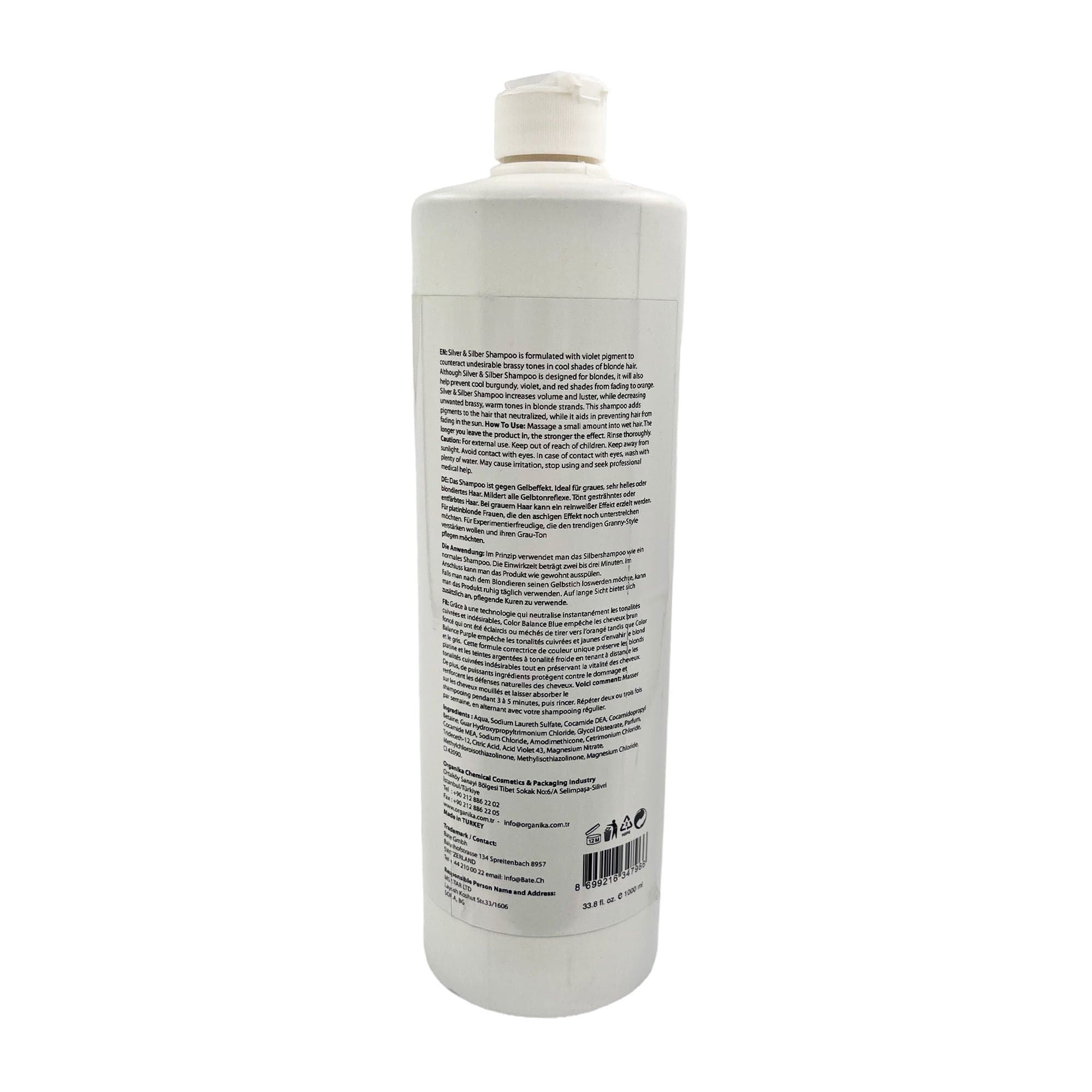 Elves Professional - Silver & Silber Shampoo 1000ml - Eson Direct