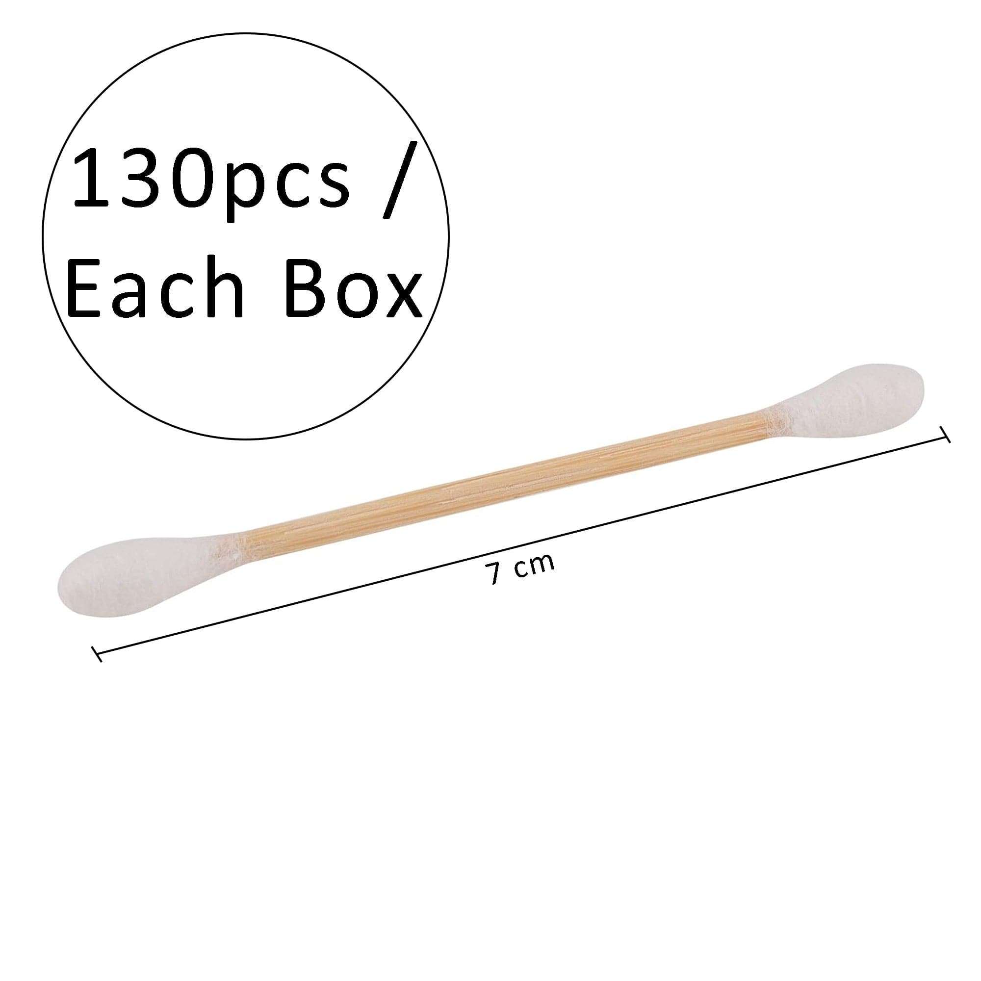 Eson - Disposable Double Heads Cotton Swabs Square 6 x 130Pcs - Eson Direct