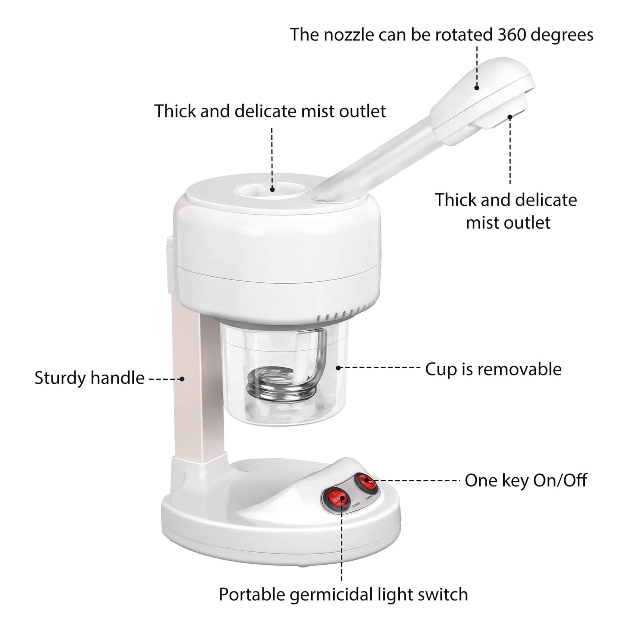 Eson - Facial Steamer Portable Face Mist Sprayer