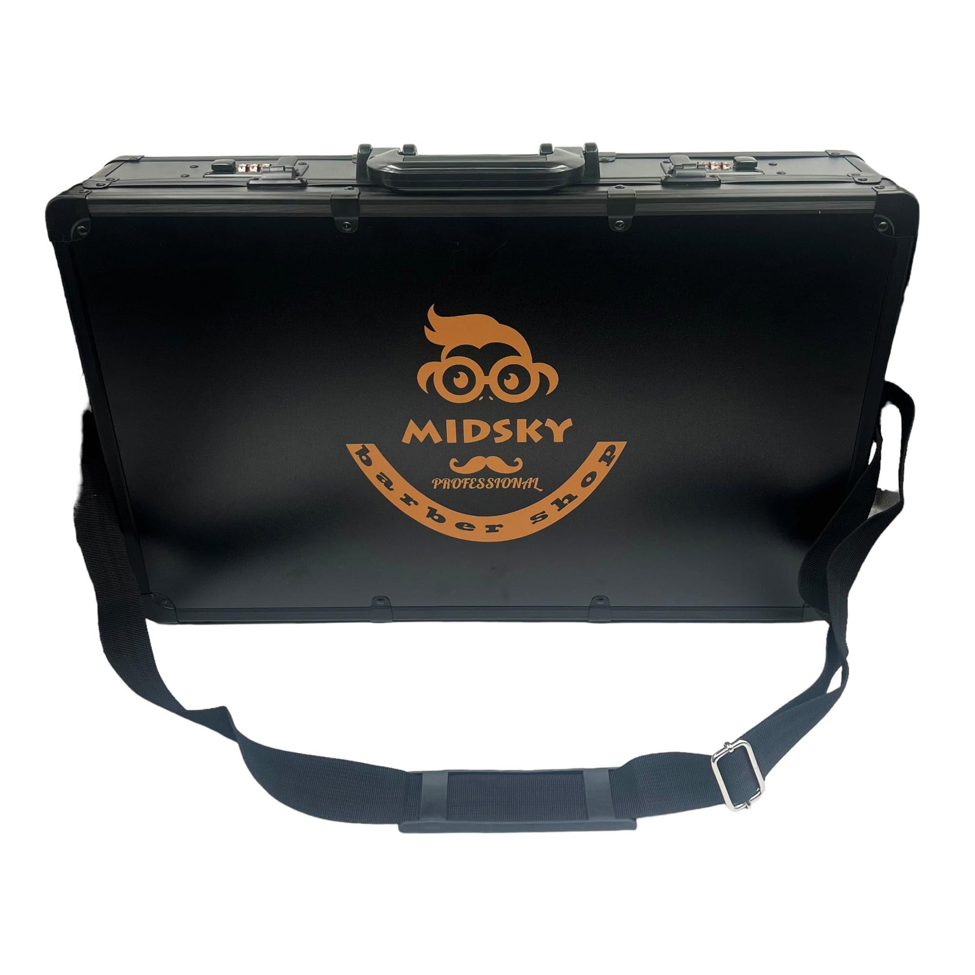 Eson - Hair Stylist Bag Barber Tools Carry Case Aluminum Frame With Lock