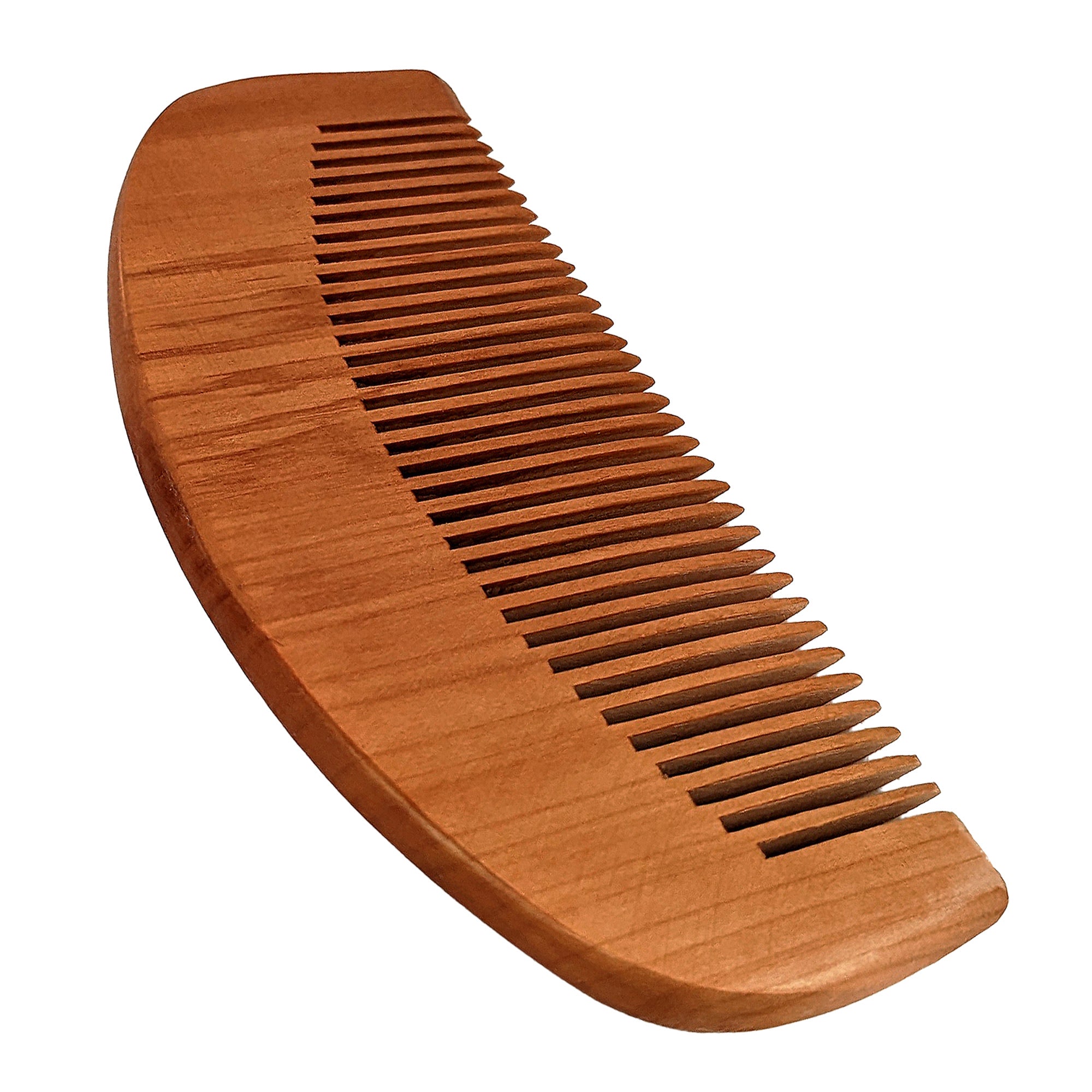 Eson - Natural Cherry Wood Beard & Moustache Comb Collection